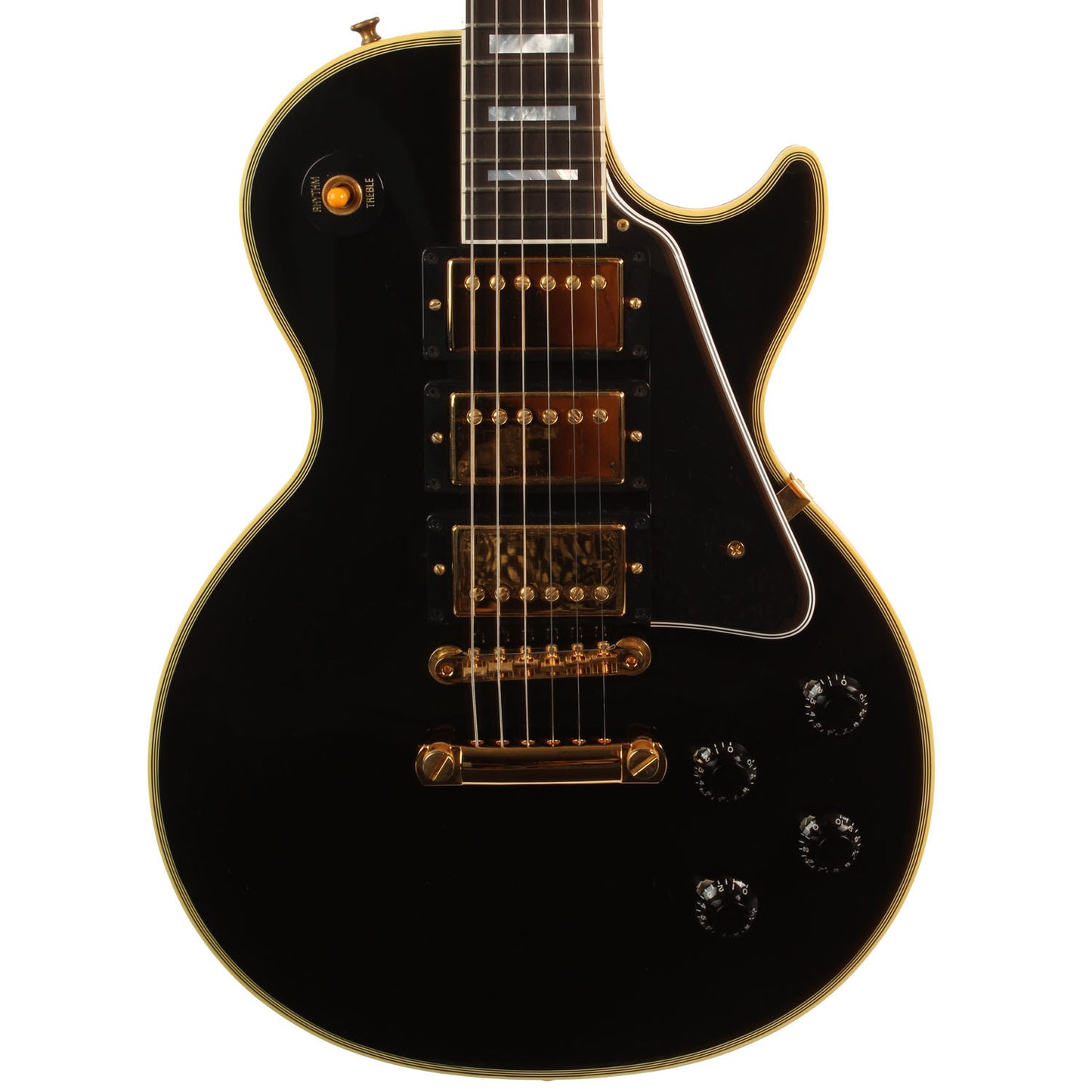 2000 Gibson Custom Shop Les Paul R7 Custom Black Beauty - Garrett Park Guitars
 - 2