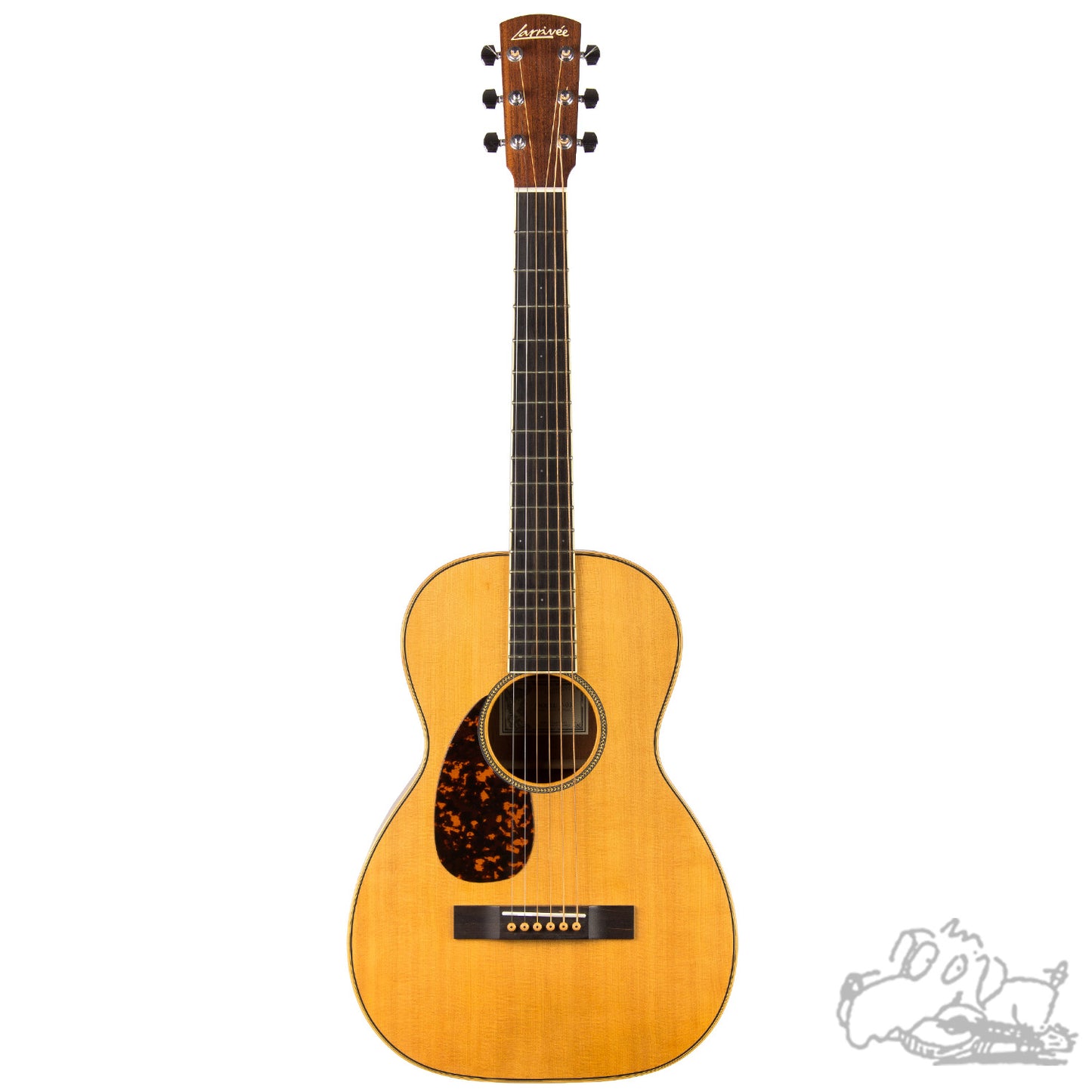 2010 Larrivée- P-03 Parlor Model Acoustic Guitar - Left-Handed - with Italian Spruce