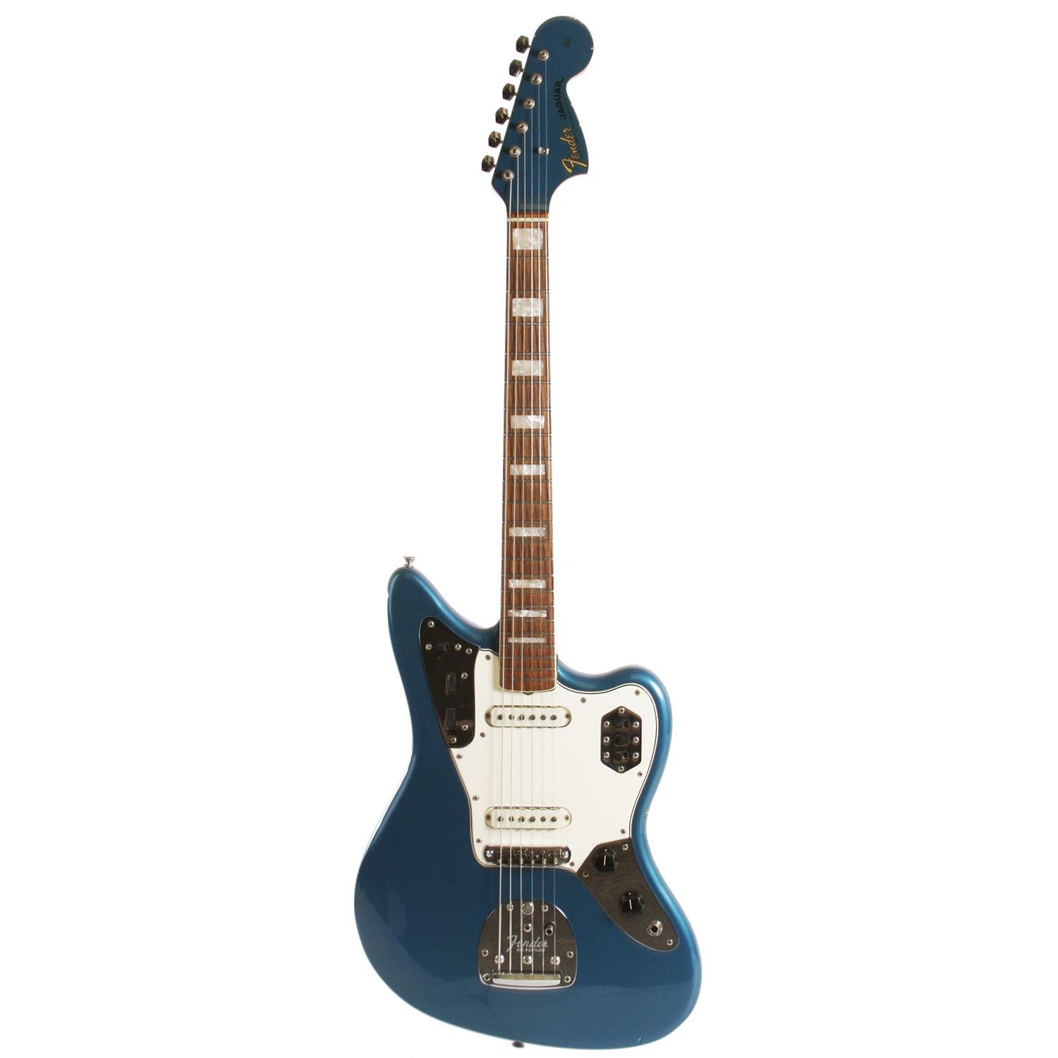 1966 Fender Jaguar Blue - Garrett Park Guitars
 - 3