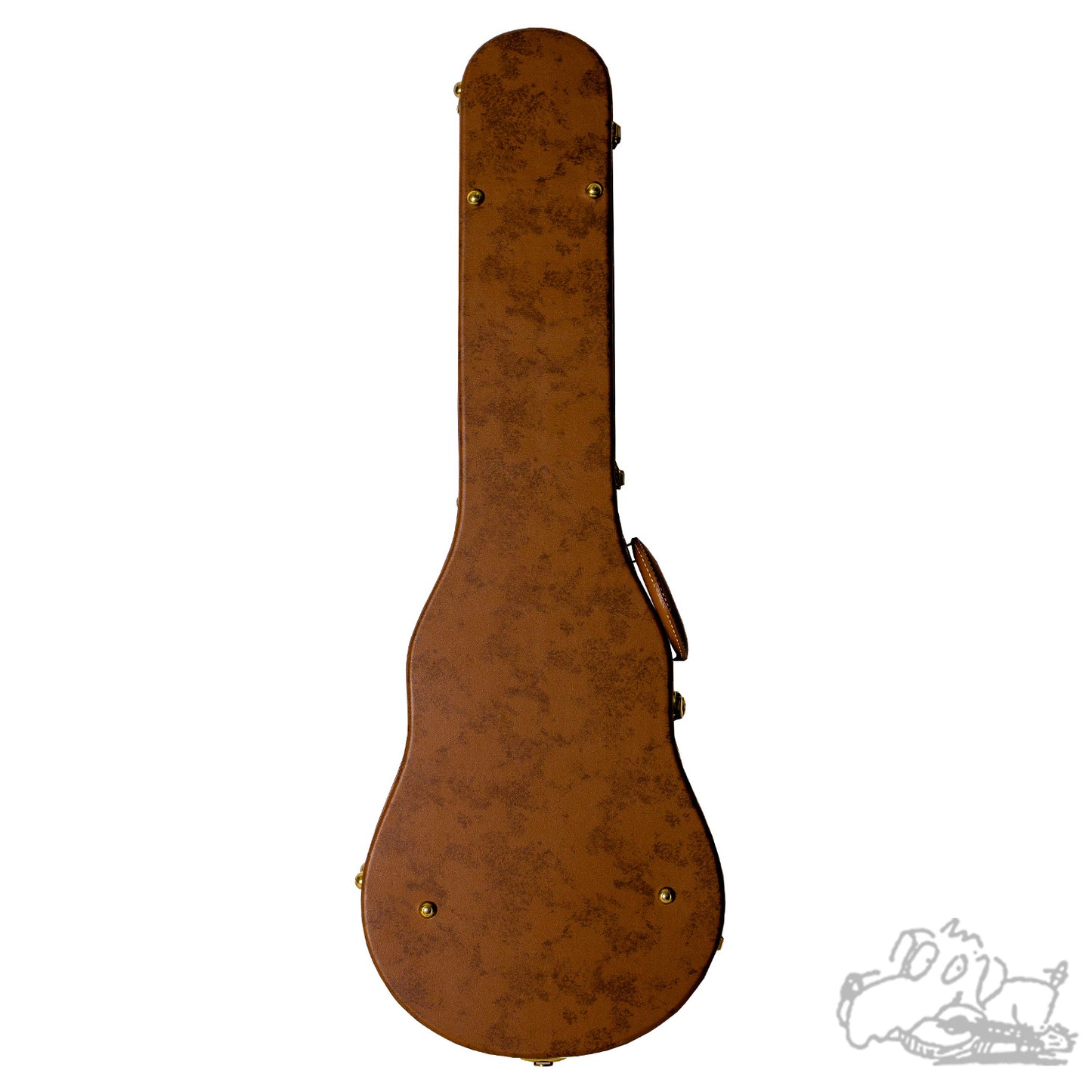 Used Brown Gibson Custom Shop Les Paul Case
