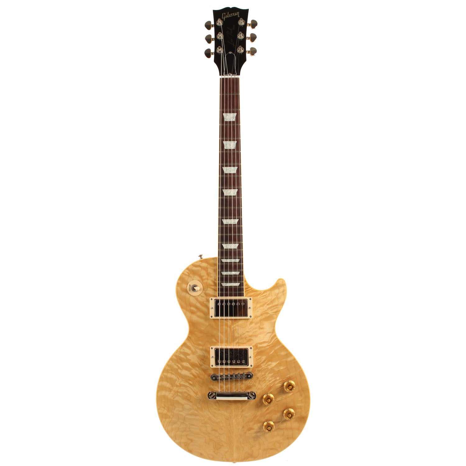 2001 Gibson Custom Shop Les Paul Standard Korina with Quilt top - Garrett Park Guitars
 - 3