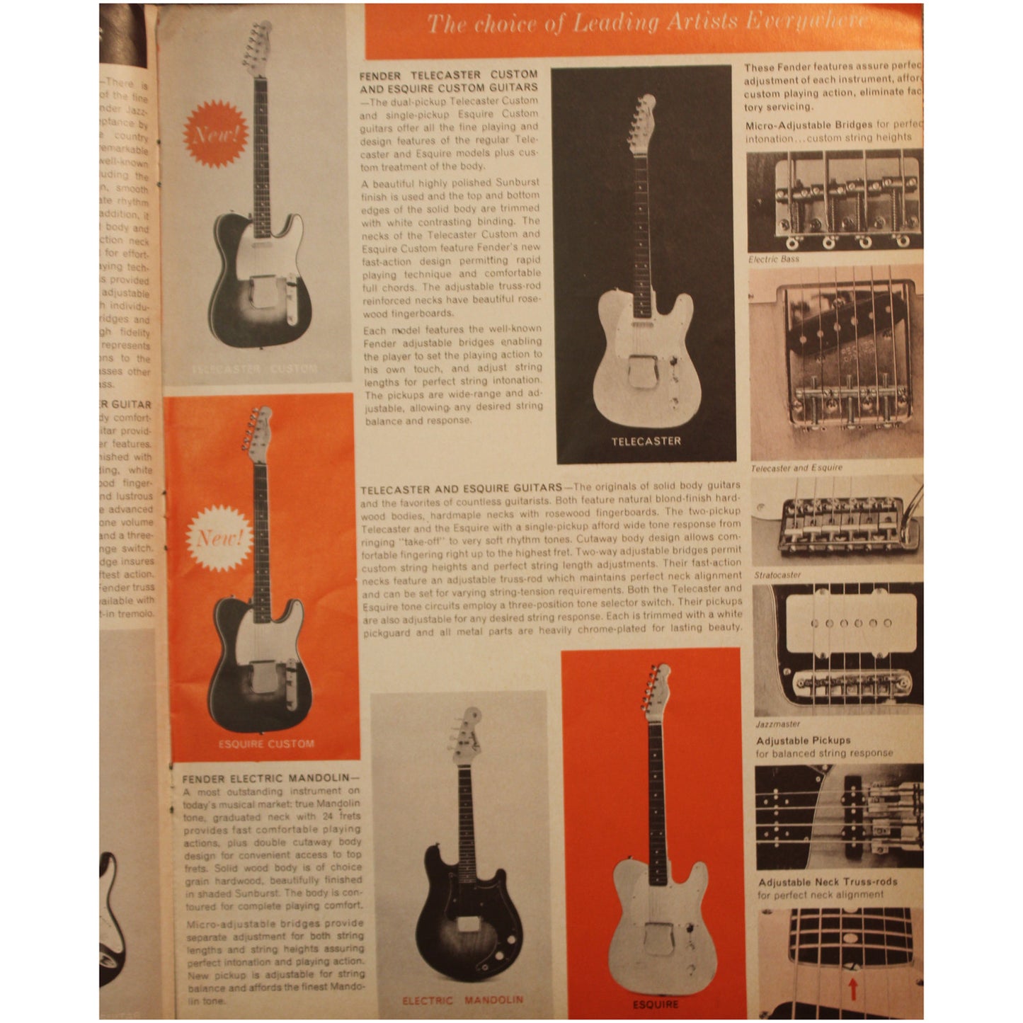 Fender Catalog Collection (1955-1966) - Garrett Park Guitars
 - 43