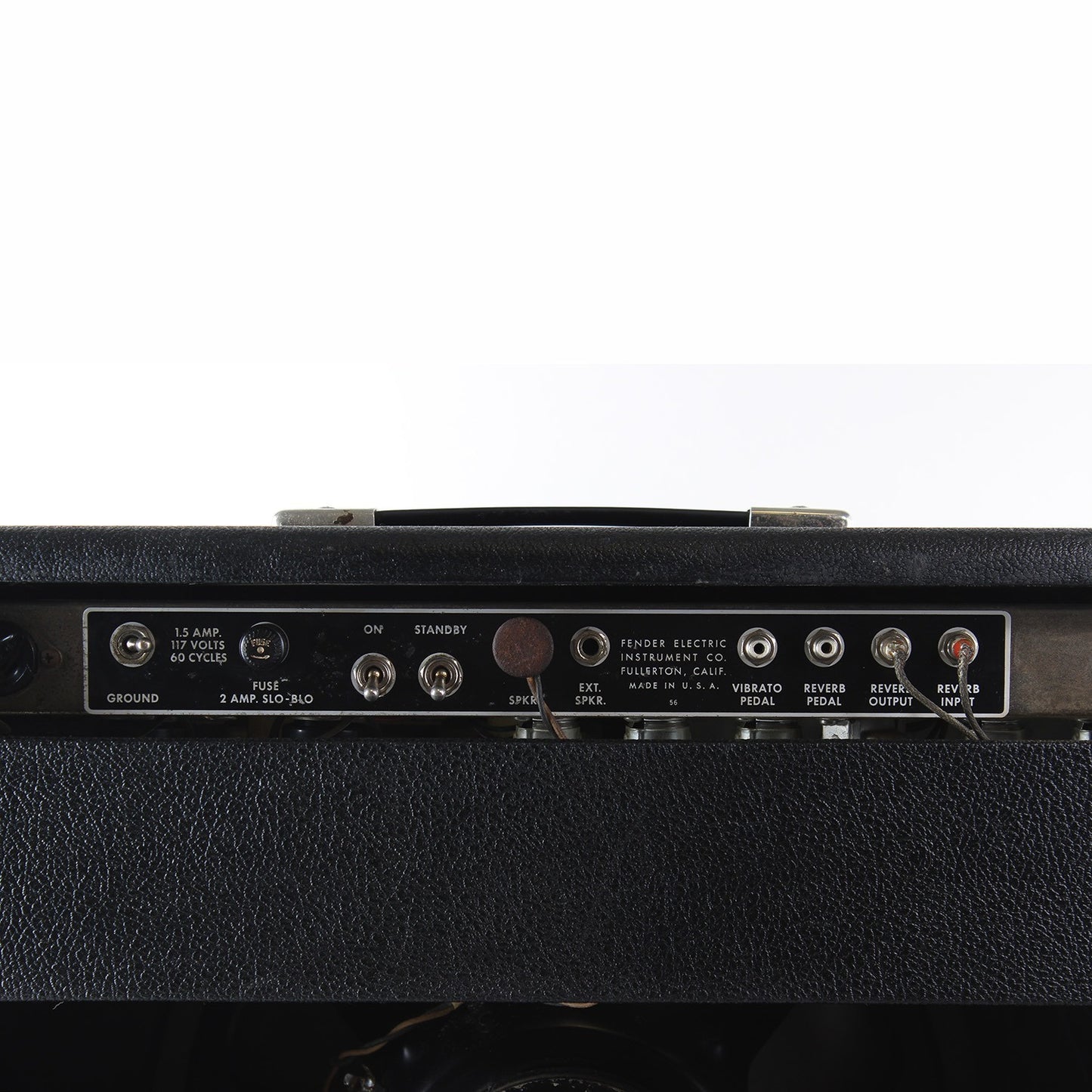 1964 Fender Vibroverb Amplifier - Garrett Park Guitars
 - 6