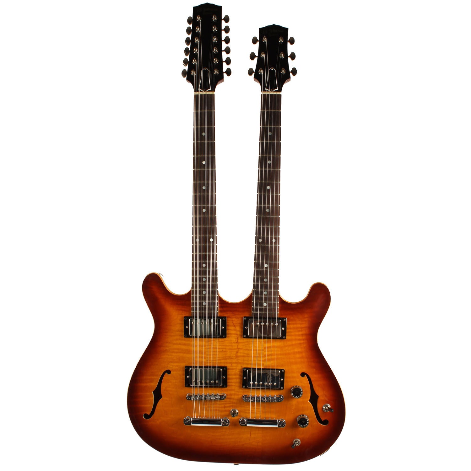 2016 ES Johnson Double Neck 6/12 - Garrett Park Guitars
 - 3