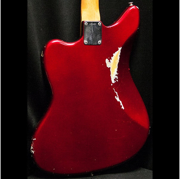 1964 FENDER JAGUAR CANDY APPLE RED - Garrett Park Guitars
 - 6