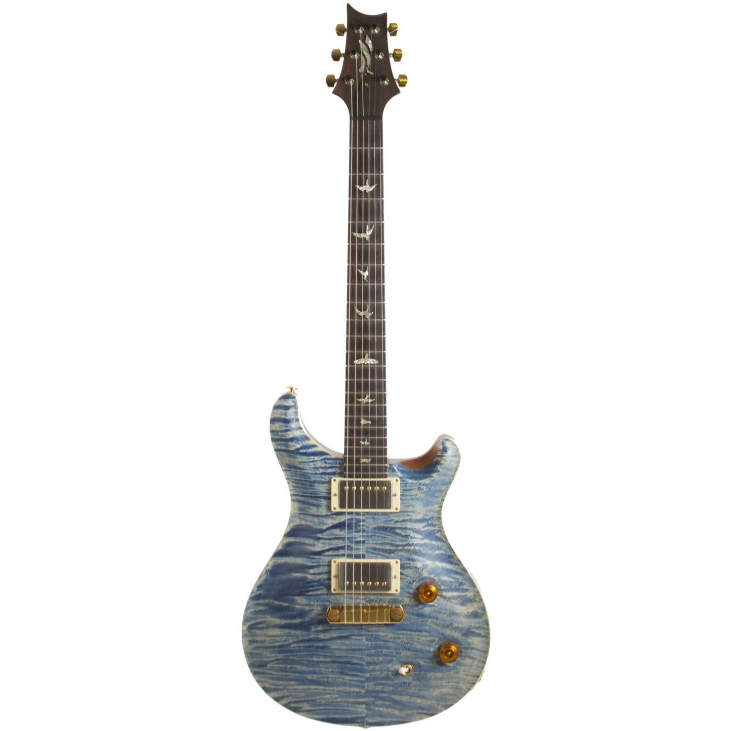 2007 PRS Modern Eagle Faded Blue Jean Denim - Garrett Park Guitars
 - 3