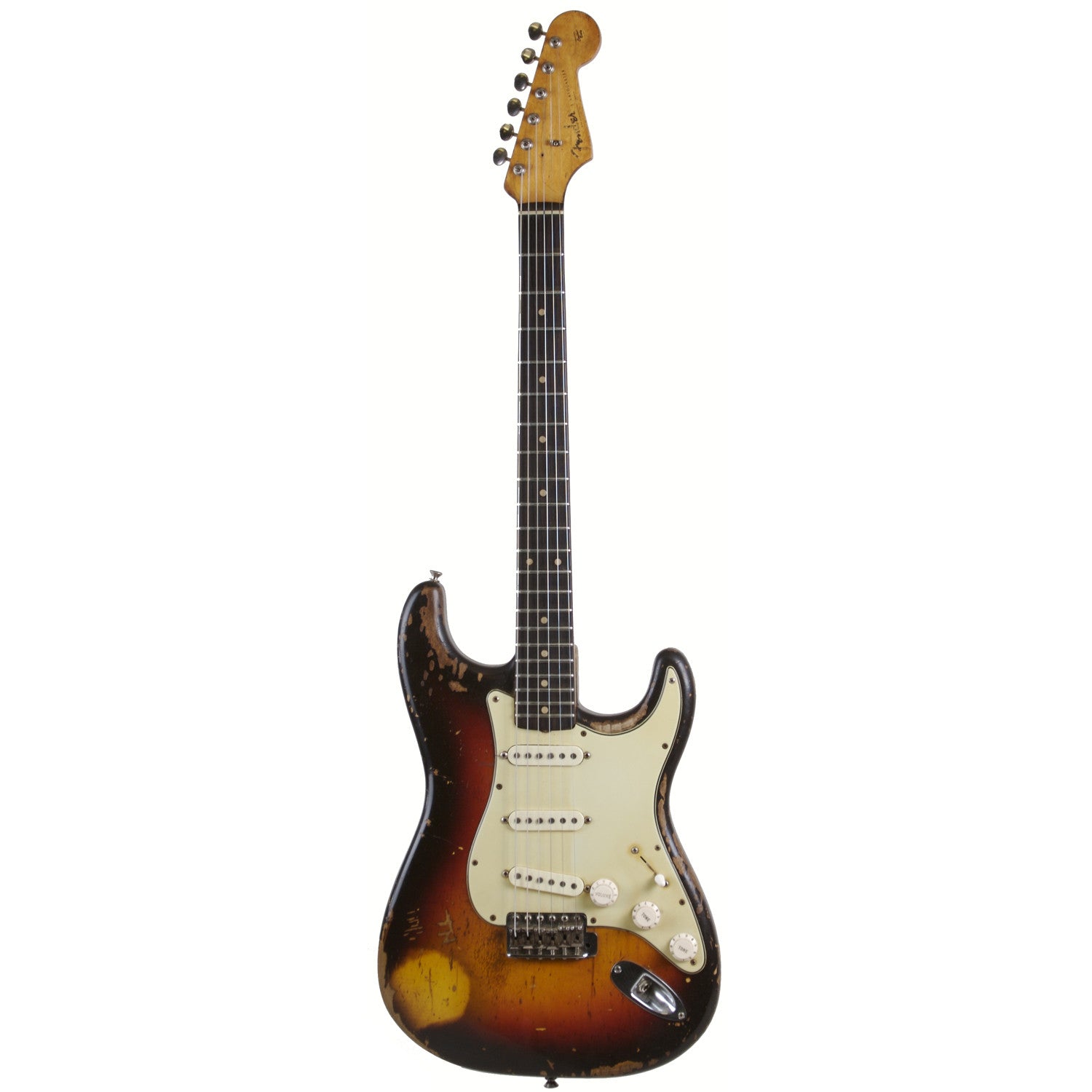 1961 Fender Stratocaster Sunburst - Garrett Park Guitars
 - 3