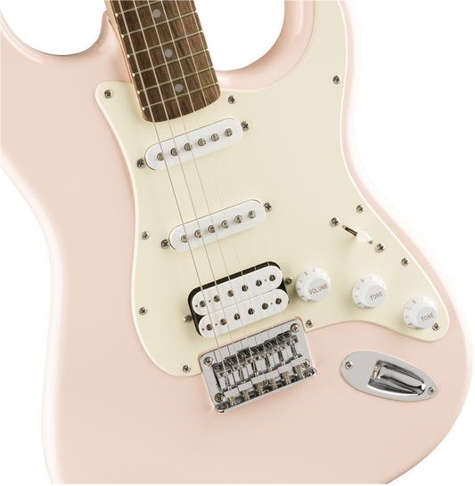 Squier Bullet Stratocaster - Hardtail - Shell Pink
