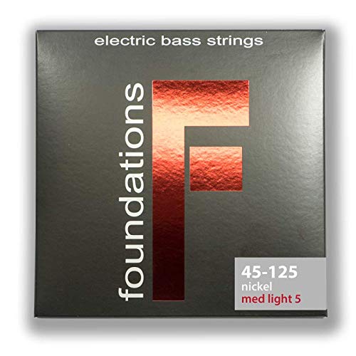 S.I.T Foundations 45 - 125 Nickel Five String Electric Bass Strings