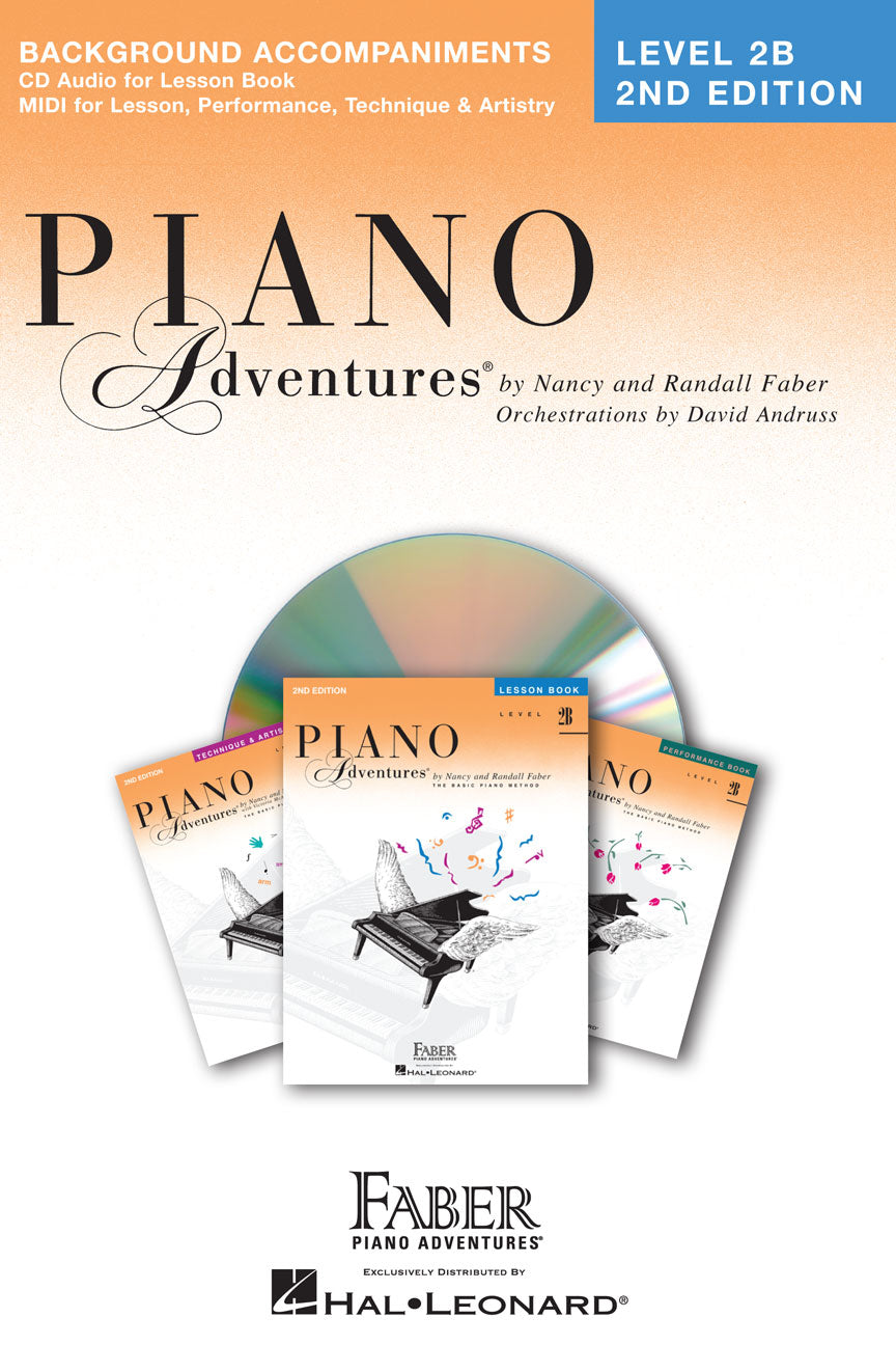 Hal Leonard Piano Adventures Level 2B 2nd Edition Accompaniments CD