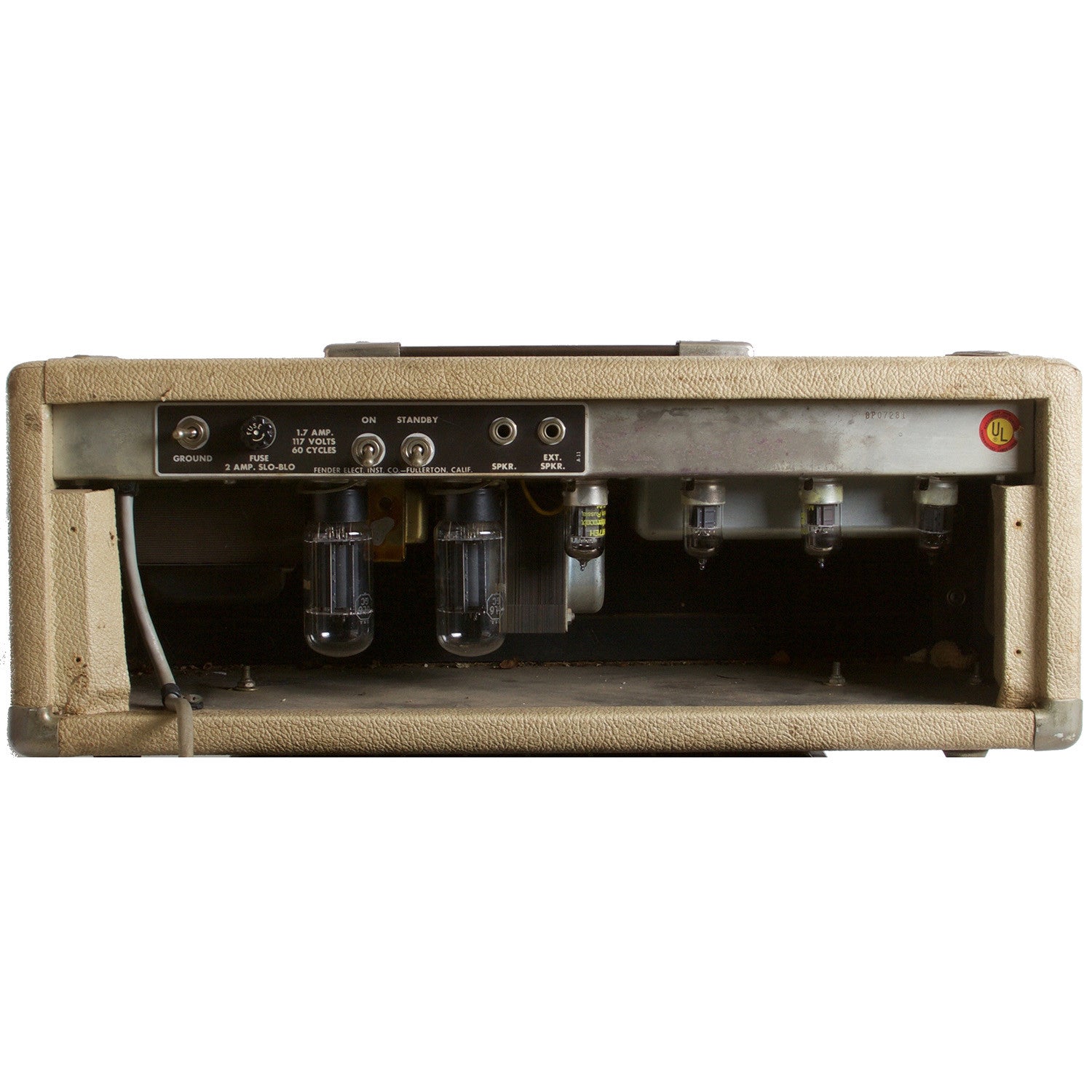 1963 Fender Bassman 6G6-B Head – Garrett Park Guitars