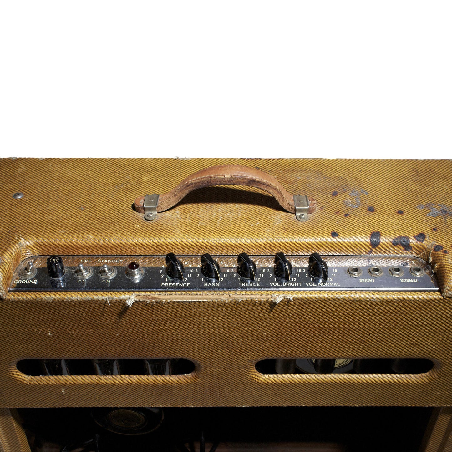 1956 Fender Twin Amplifier - Garrett Park Guitars
 - 6
