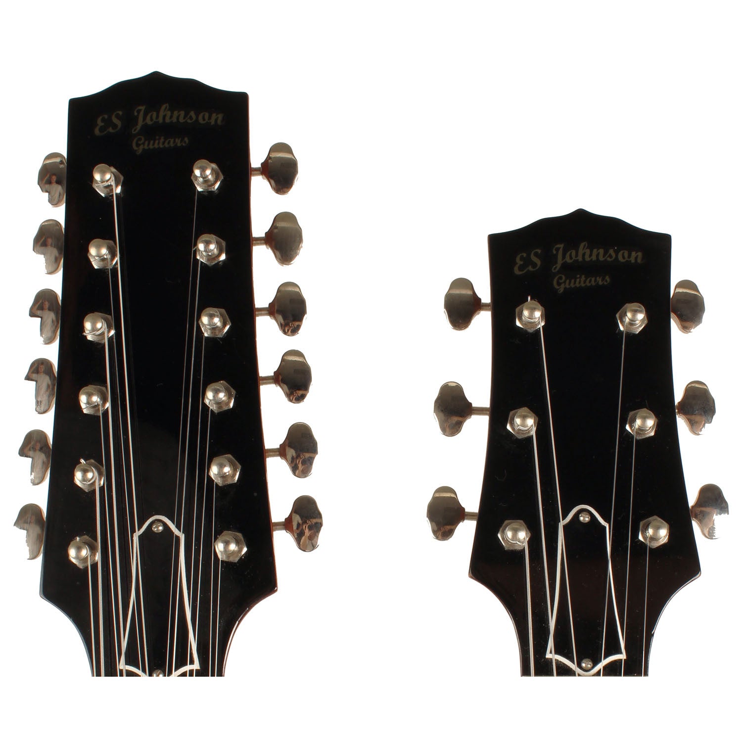 2016 ES Johnson Double Neck 6/12 - Garrett Park Guitars
 - 7