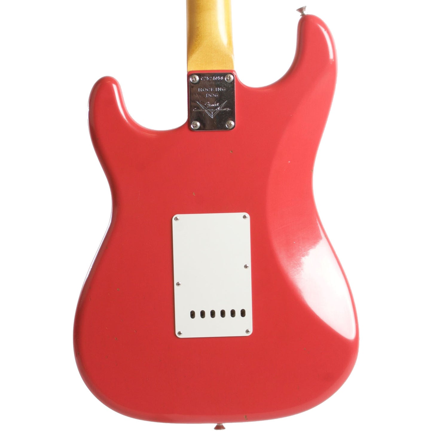 2015 Fender Custom Shop Rocking Dog '62 Stratocaster Fiesta Red - Garrett Park Guitars
 - 5