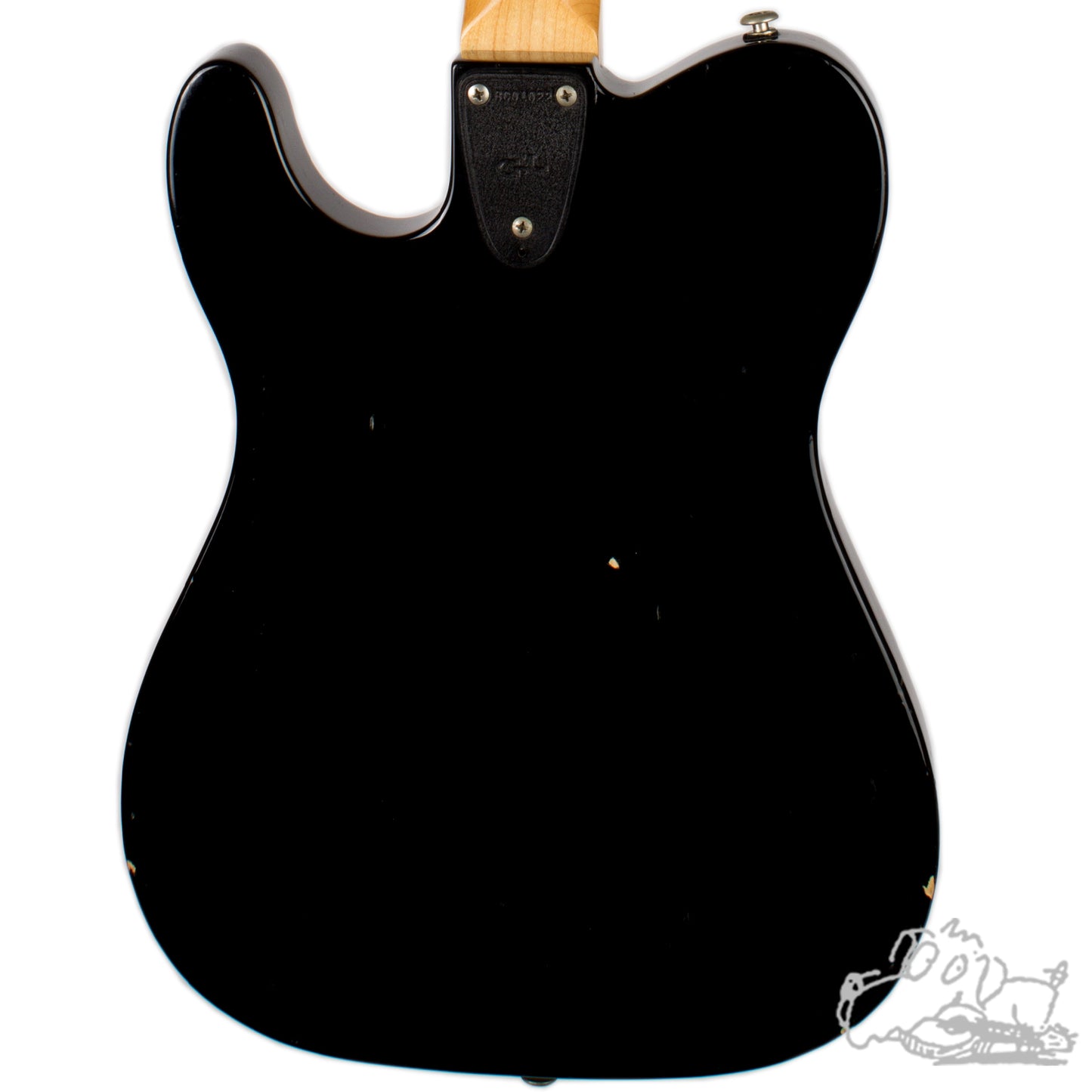1986 G&L Broadcaster Black - Signed by Leo Fender