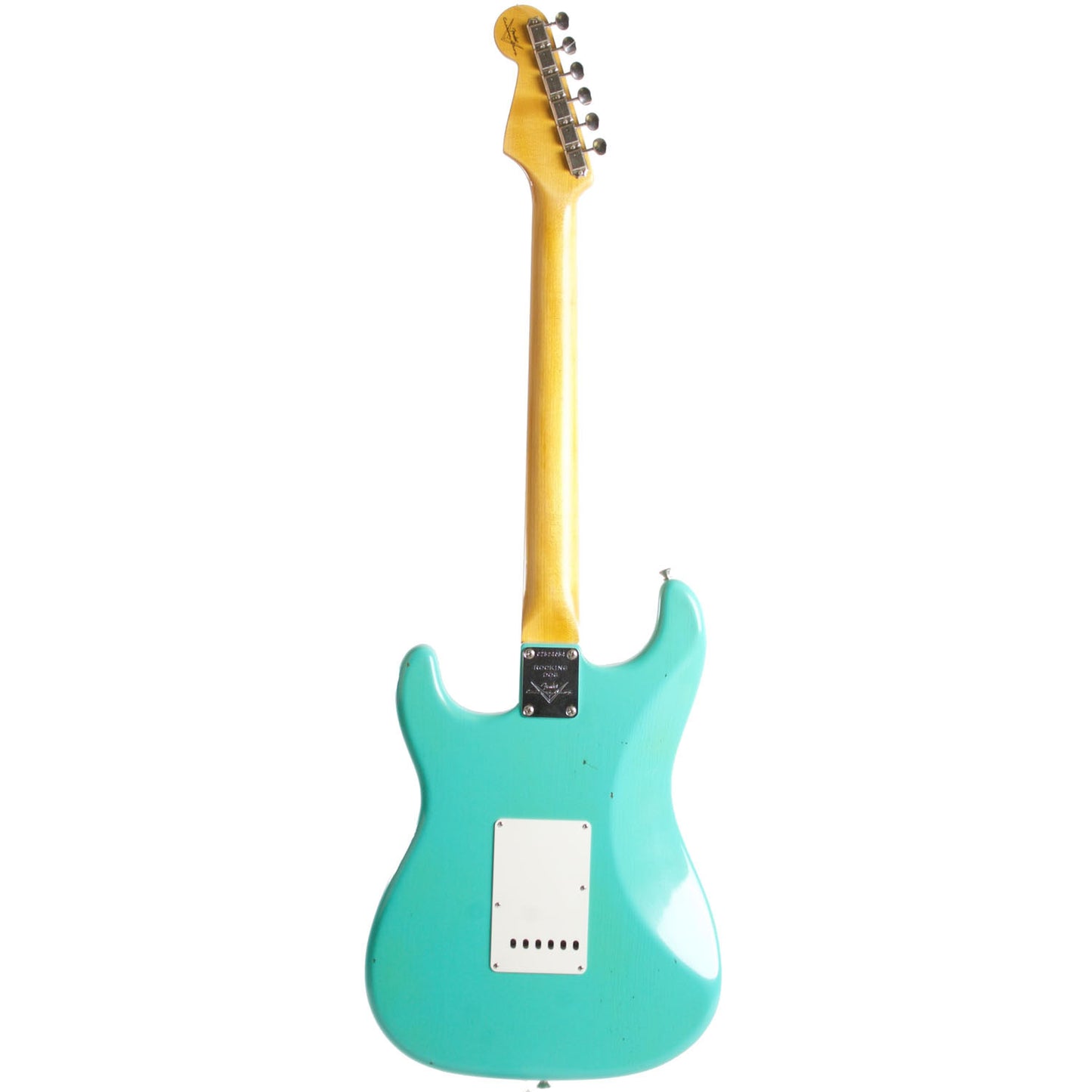 2015 Fender Custom Shop Rocking Dog '62 Stratocaster Sea Foam Green - Garrett Park Guitars
 - 6