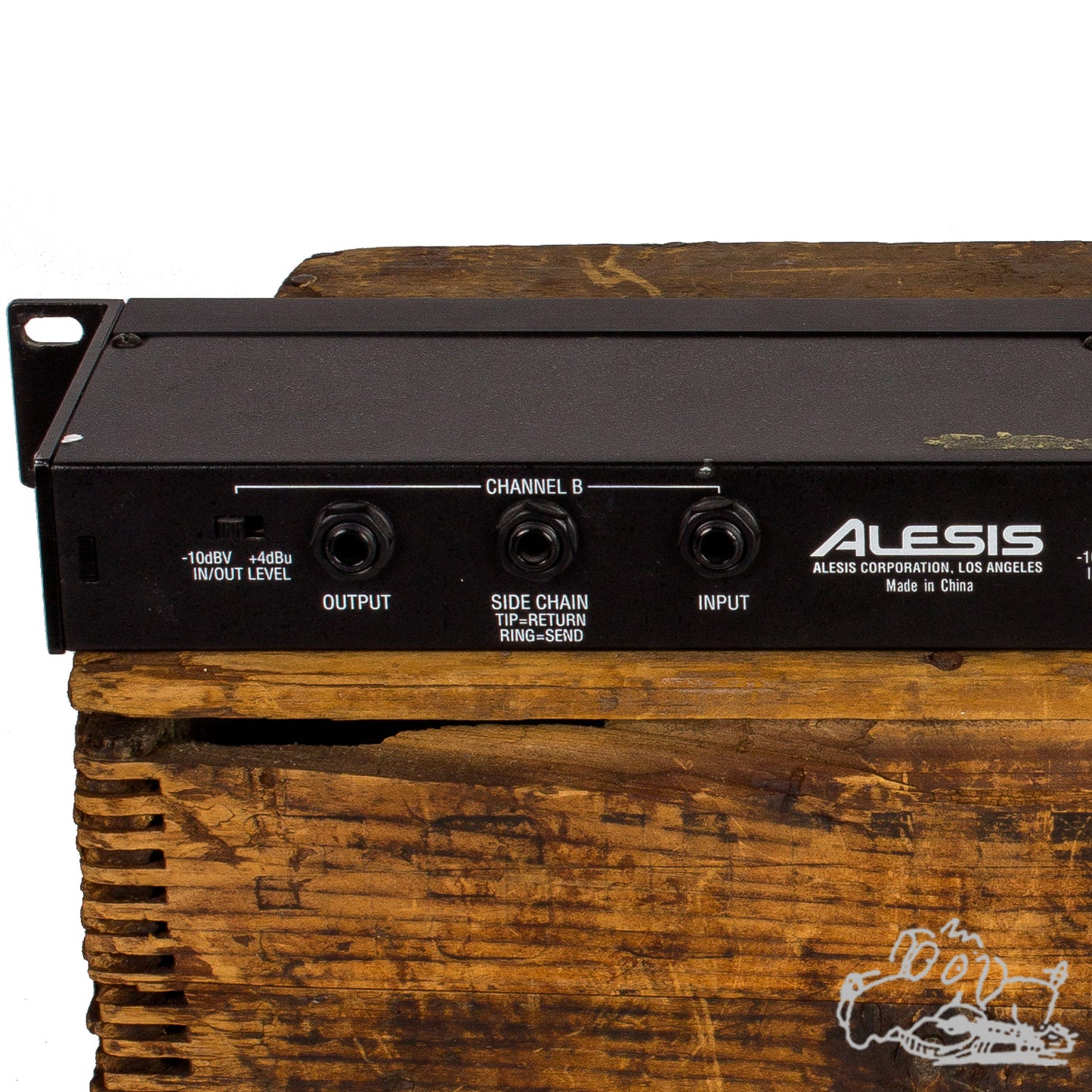 Alesis Studio Electronics 3630 Compressor RMS/Peak Dual Channel Compressor Limiter With Gate