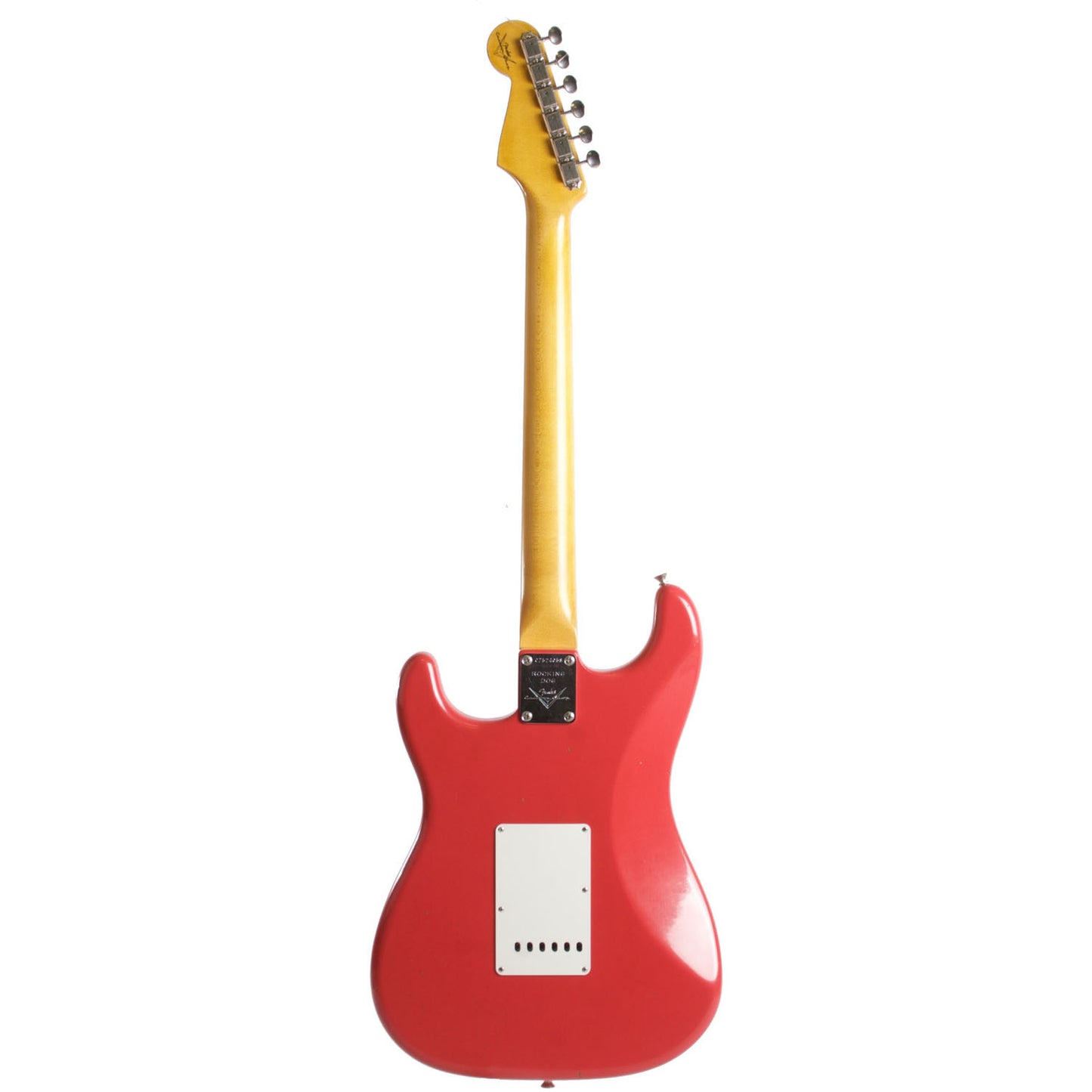 2015 Fender Custom Shop Rocking Dog '62 Stratocaster Fiesta Red - Garrett Park Guitars
 - 6