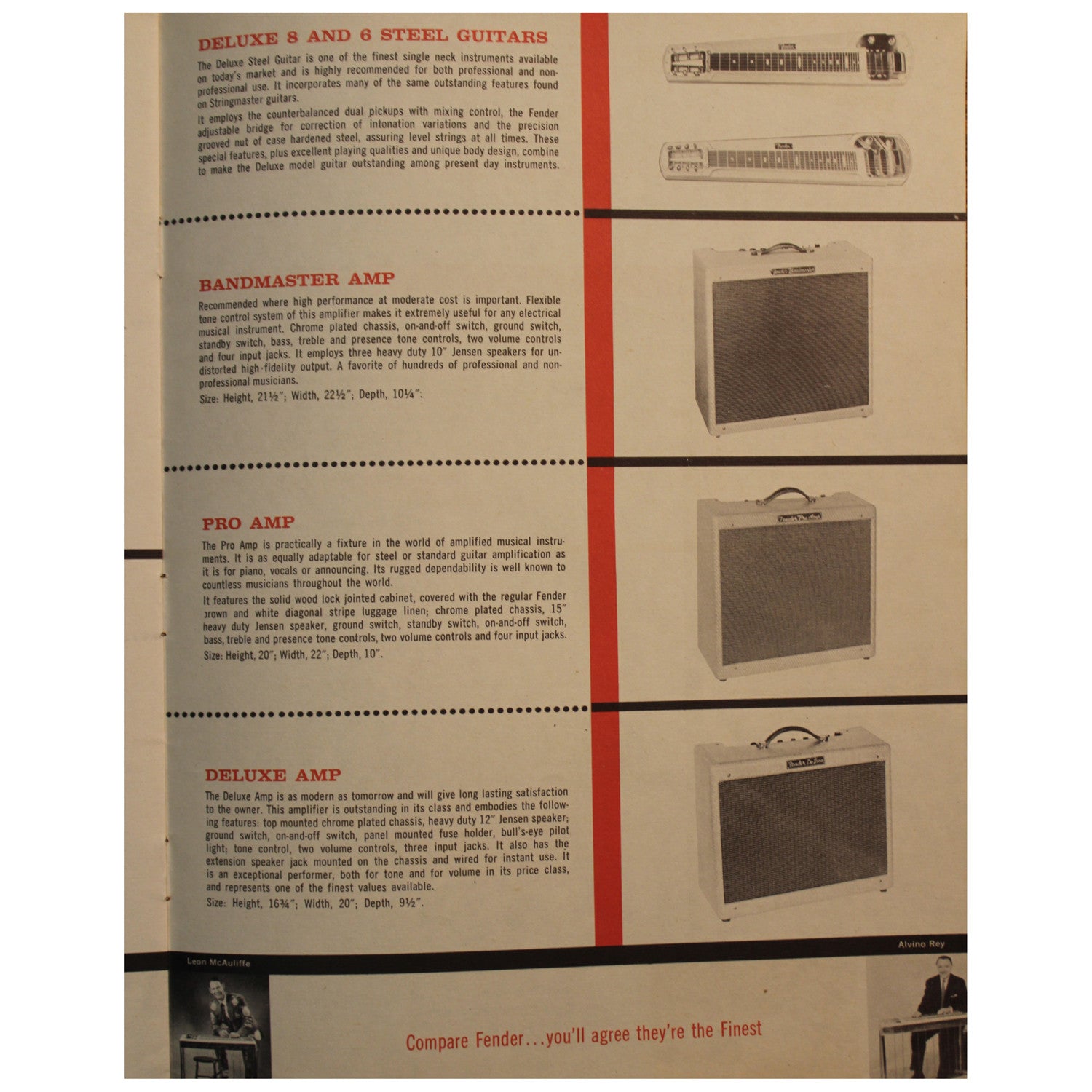 1959 Fender Catalog Garrett Park Guitars