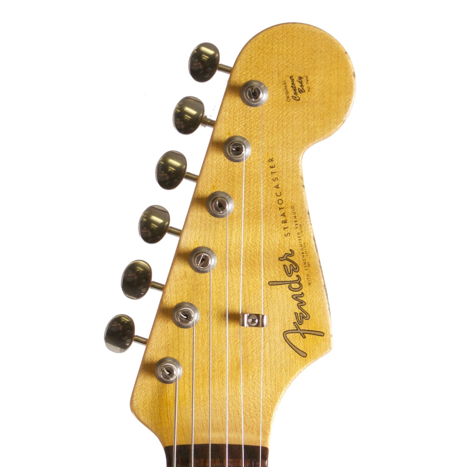 2015 Fender Custom Shop Rocking Dog '62 Stratocaster Sea Foam Green - Garrett Park Guitars
 - 7