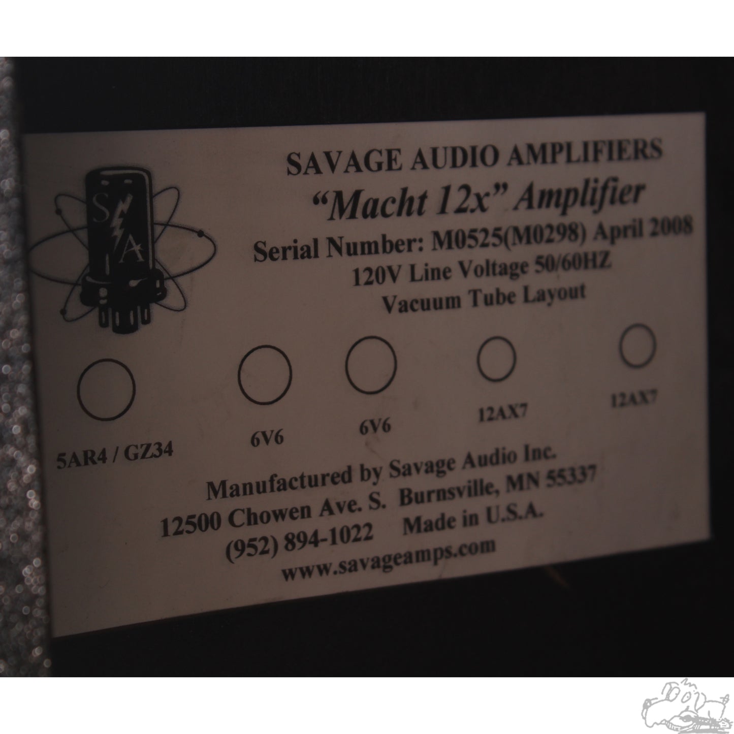 2008 Savage Audio Macht 12X