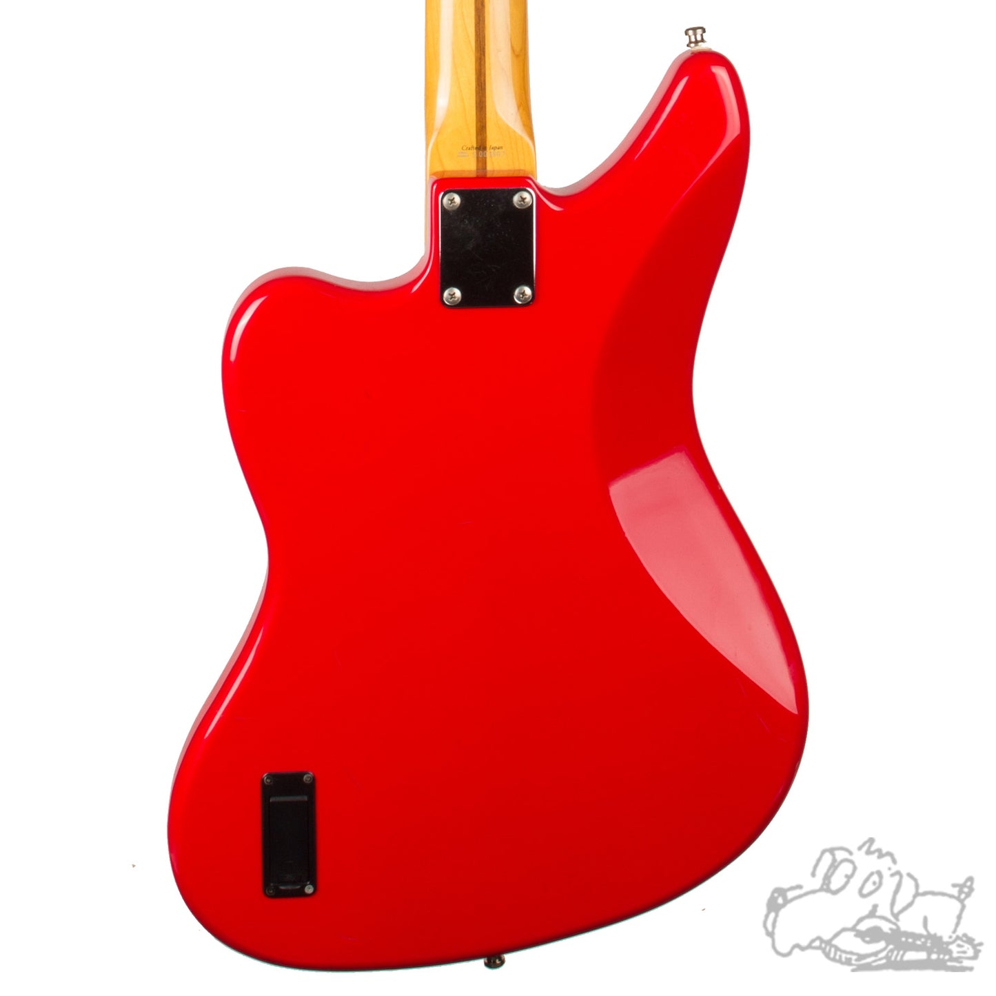 2007 Fender Jaguar Bass - Hot Rod Red