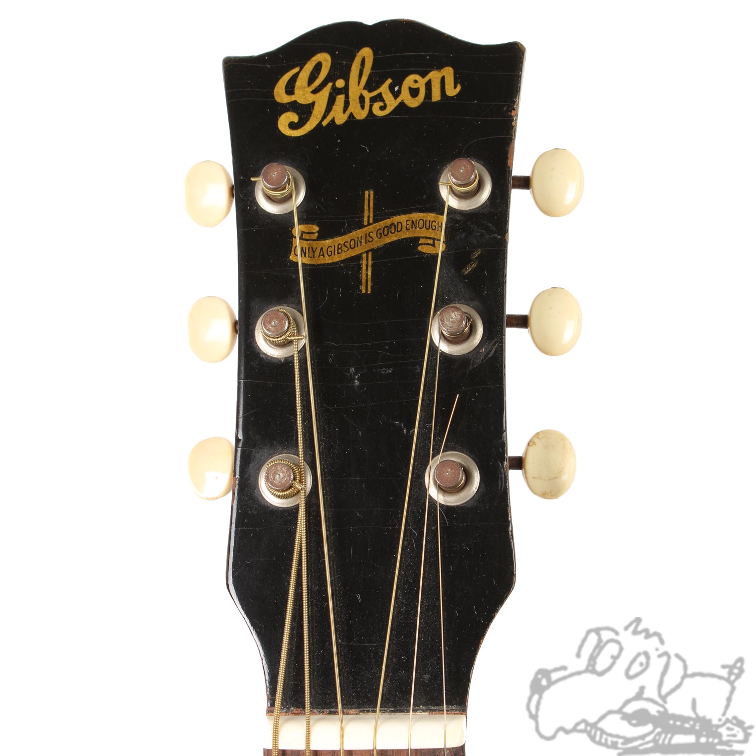 1942 Gibson LG-2 Banner Logo – Garrett Park Guitars