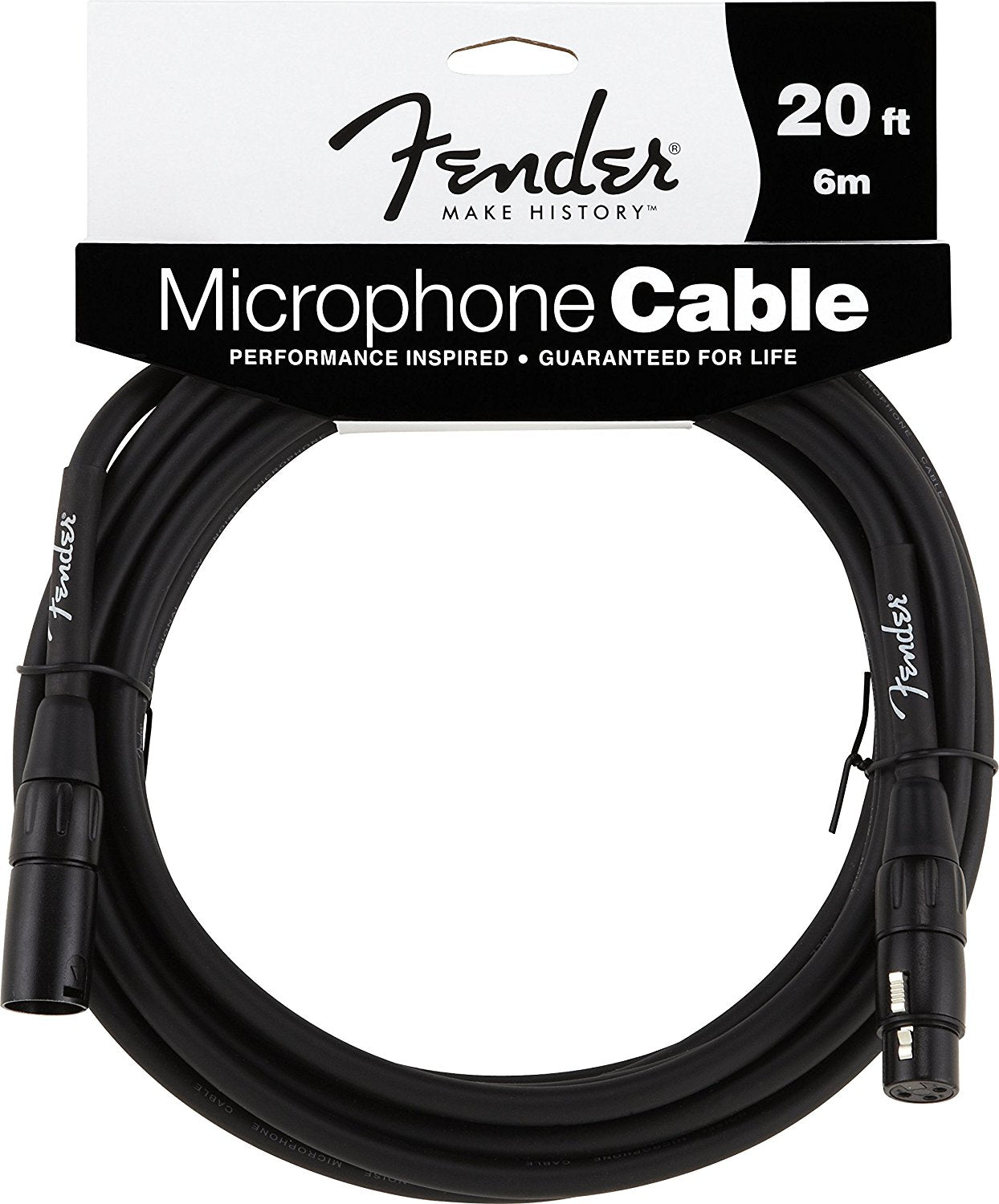 Fender® Performance Series XLR Microphone Cable in Assorted Lengths