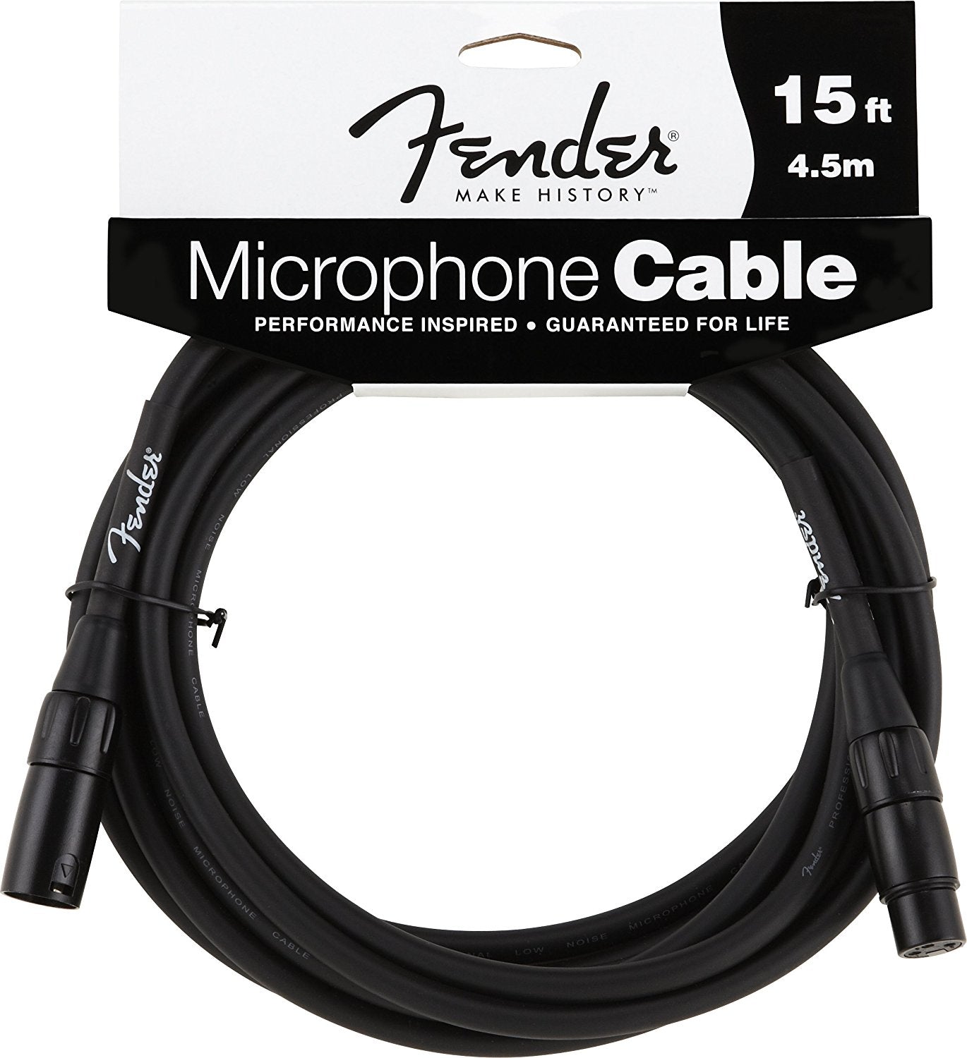 Fender® Performance Series XLR Microphone Cable in Assorted Lengths