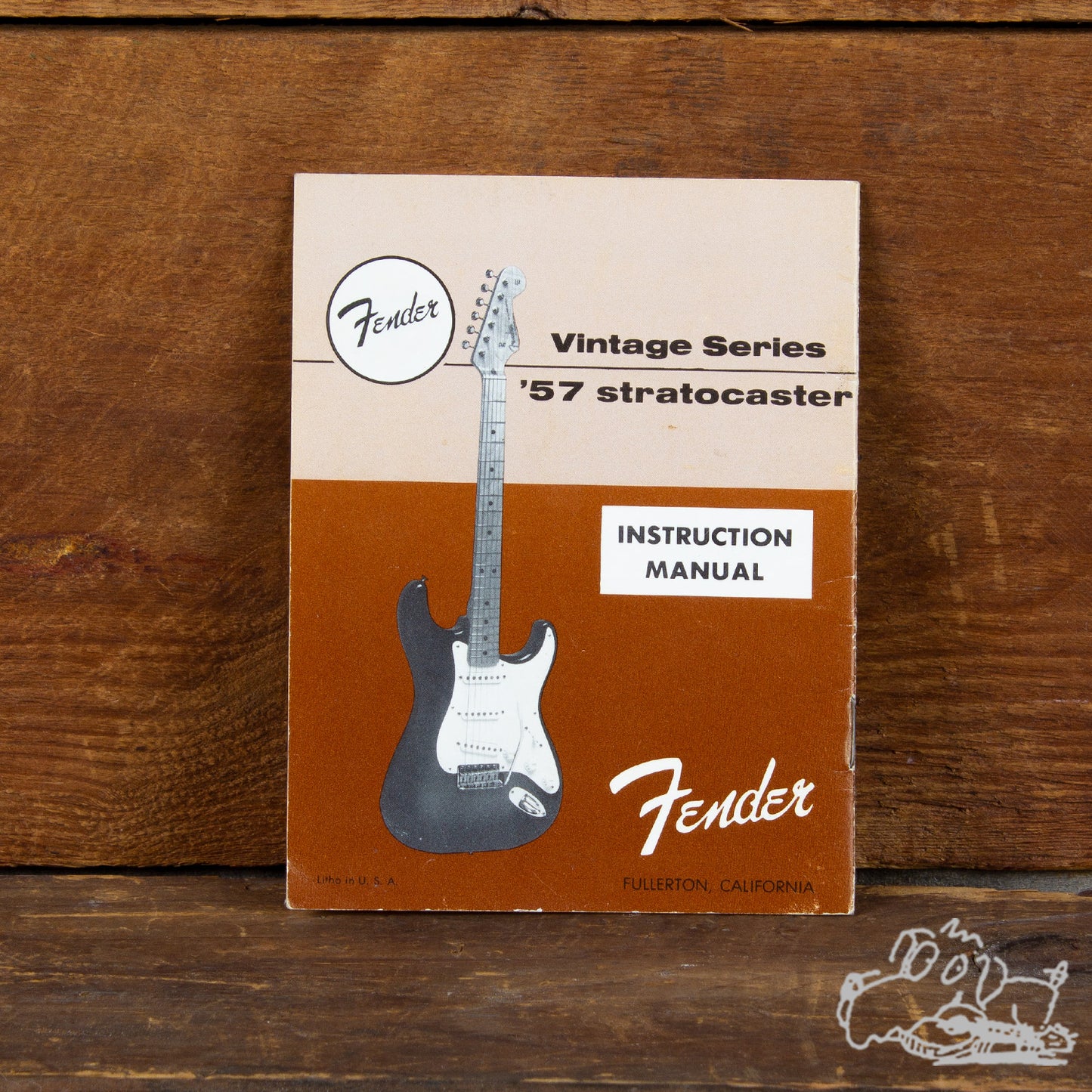 1982 Fender Vintage Series '57 Stratocaster Instruction Manual