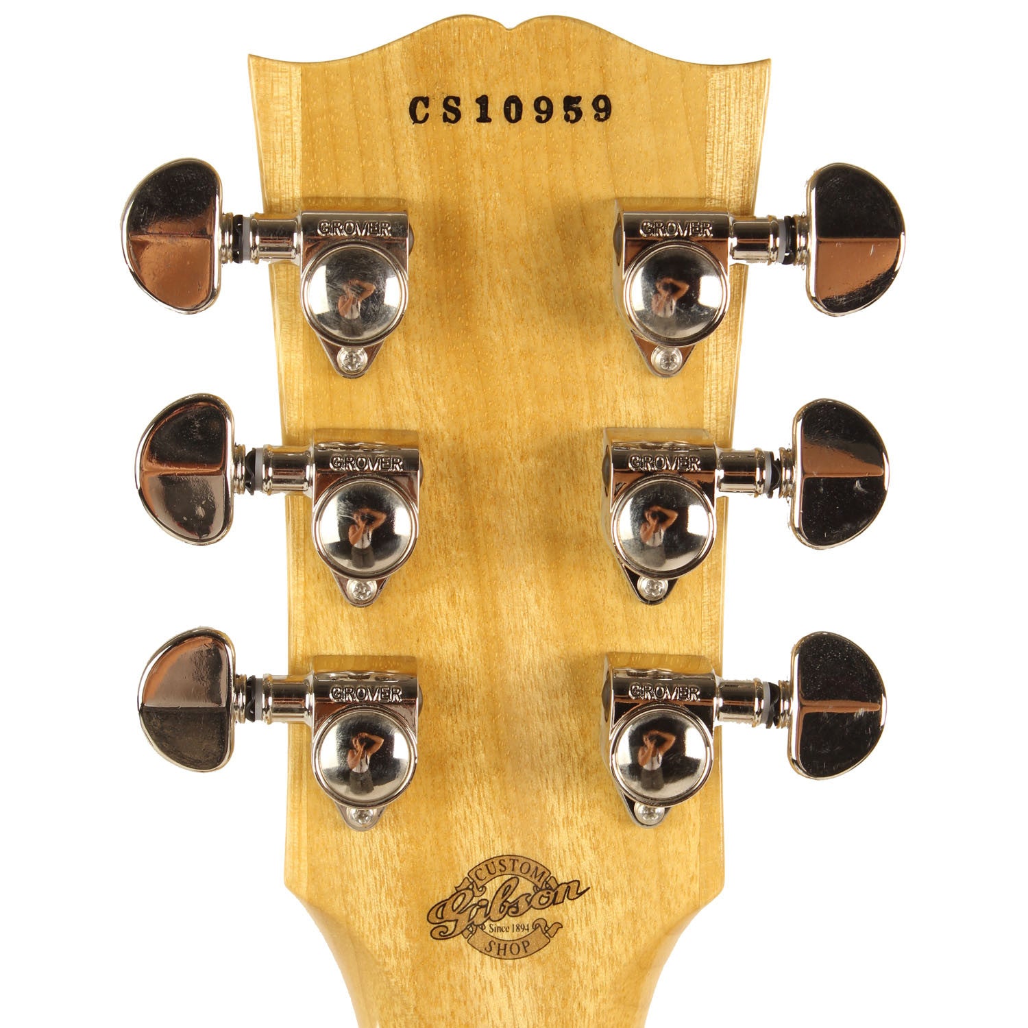 2001 Gibson Custom Shop Les Paul Standard Korina with Quilt top - Garrett Park Guitars
 - 8