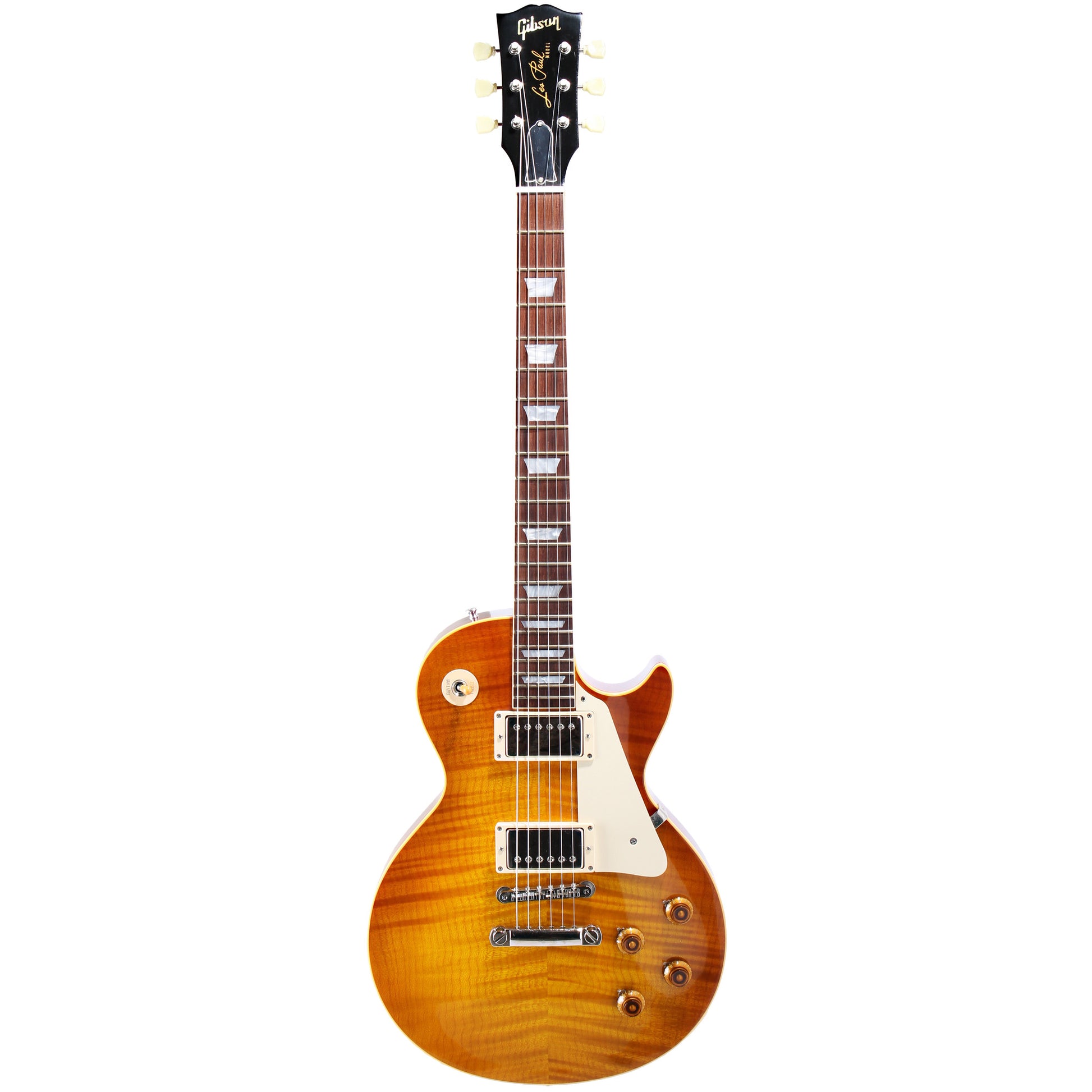 2001 Gibson '58 Reissue Les Paul, LPR8, Dark Butterscotch - Garrett Park Guitars
 - 4