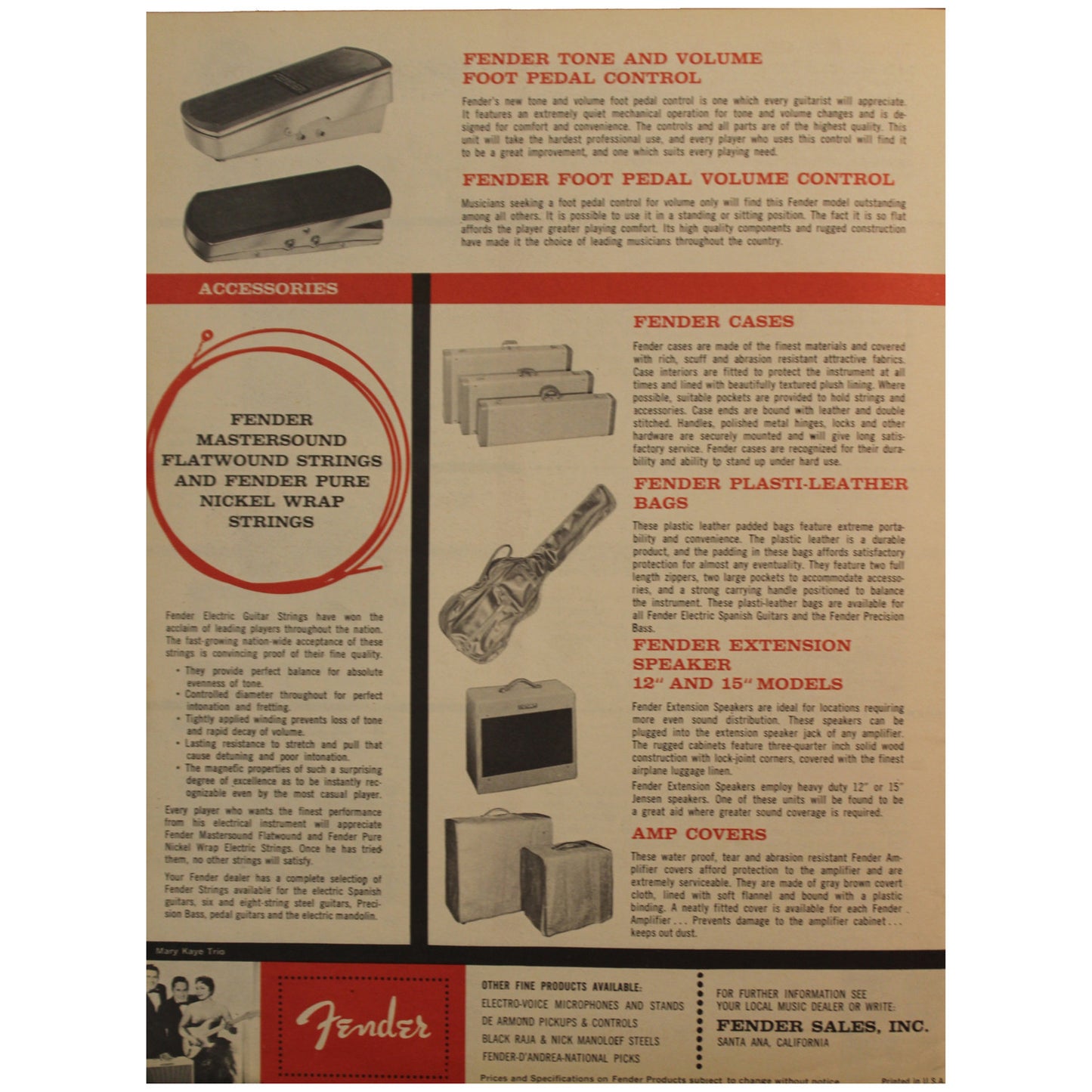 1959 Fender Catalog