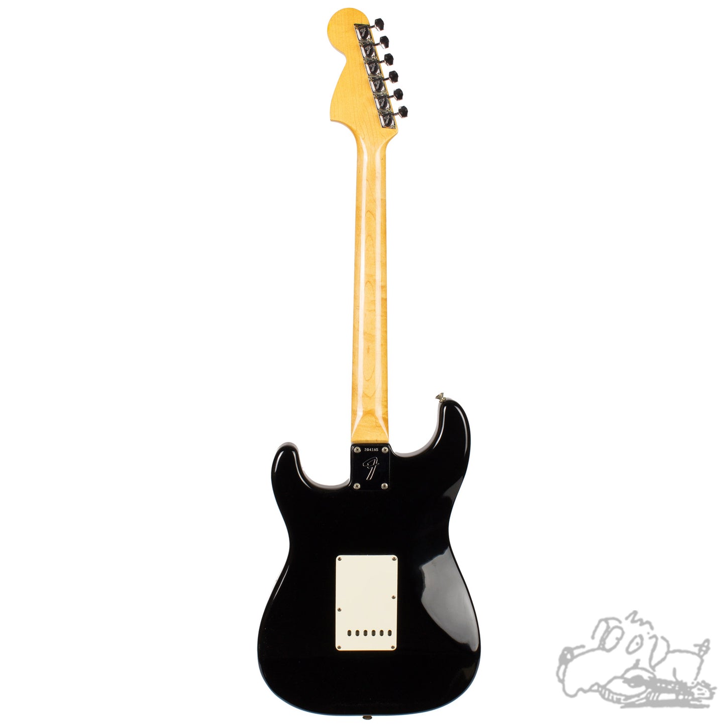 1967 Fender Stratocaster in factory Black finish