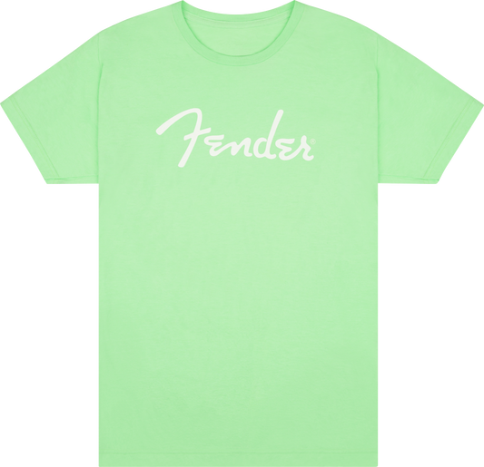 Fender Spaghetti Logo T-Shirt - Surf Green