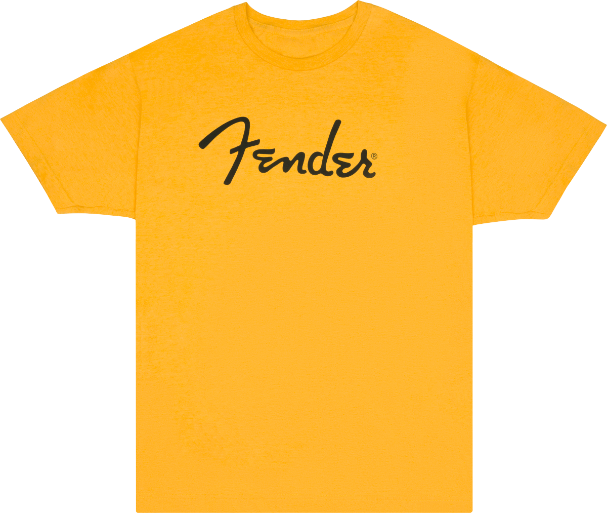 Fender Spaghetti Logo T-Shirt - Butterscotch