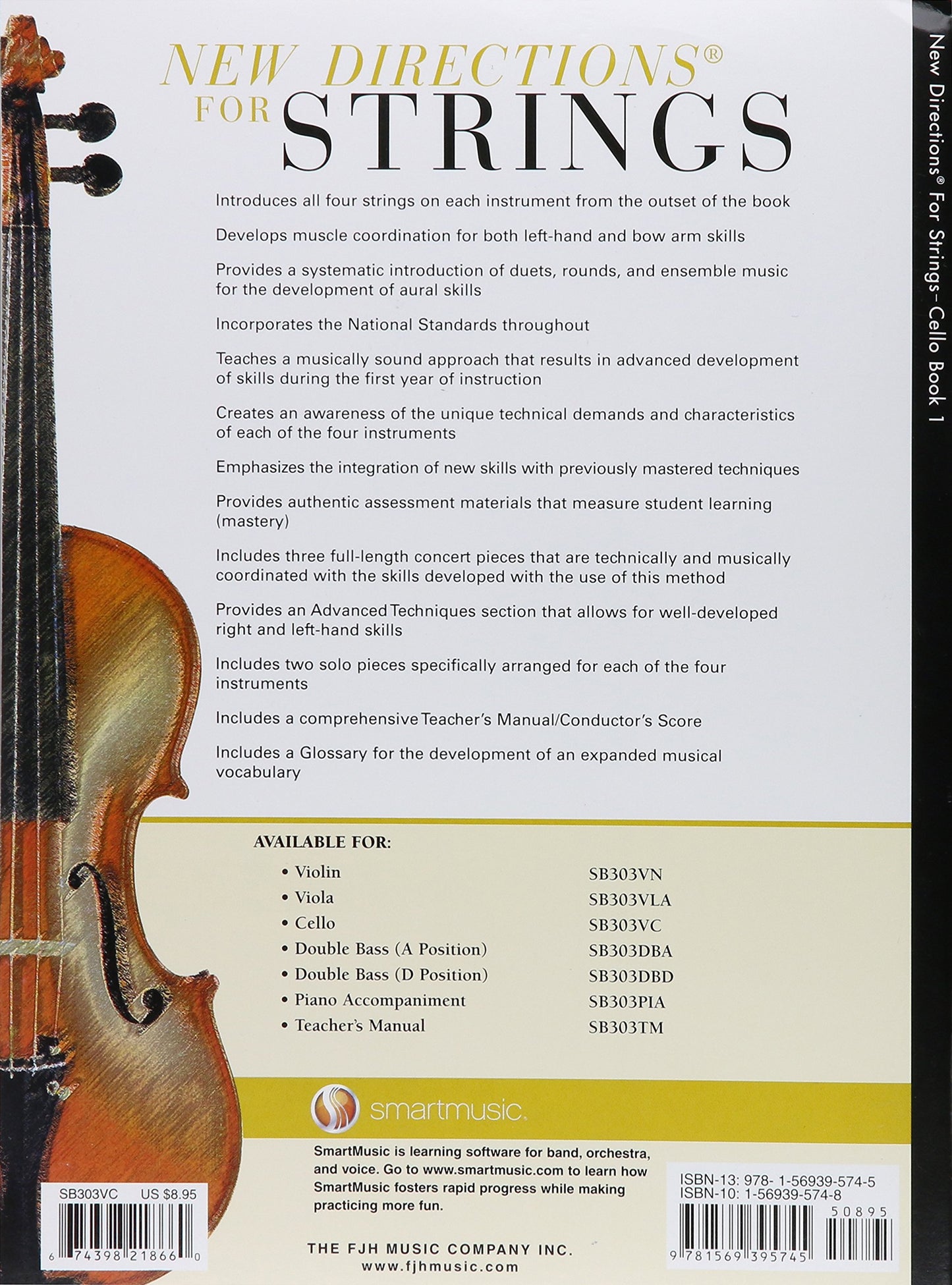 New Direction for Strings - Cello Book 1