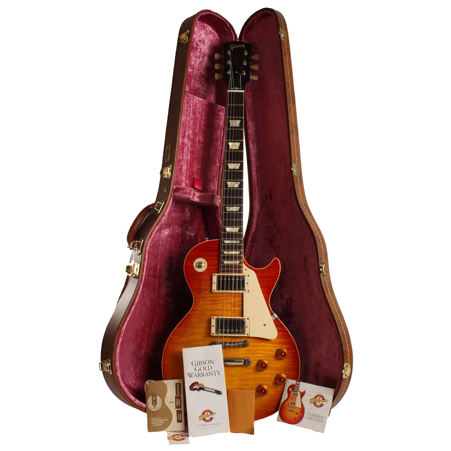 2003 Gibson Custom Shop '59 Reissue, Washed Cherry, Brazilian Board - Garrett Park Guitars
 - 12