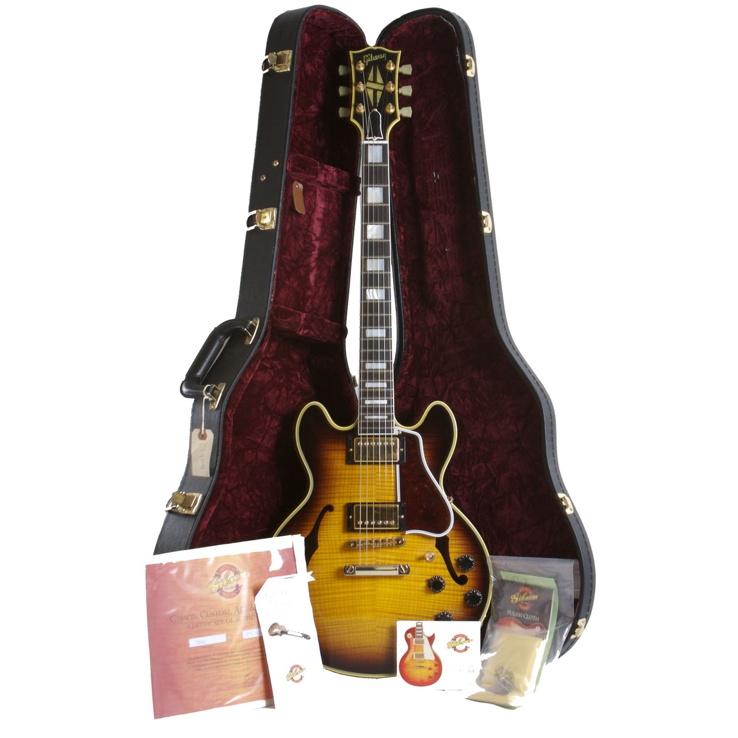 2004 Gibson CS-356 Figured Maple Top - Garrett Park Guitars
 - 9