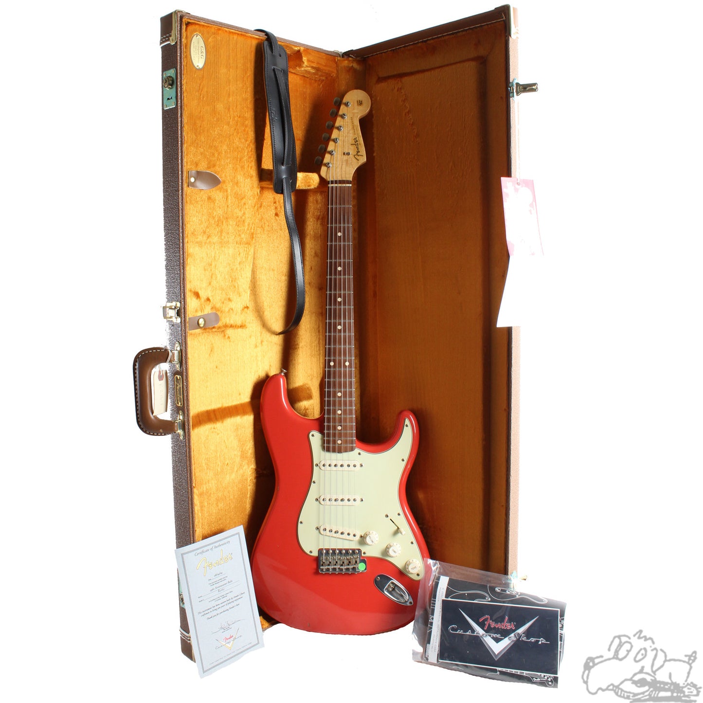 2004 Fender Custom Shop '60 Stratocaster Relic, Fiesta Red