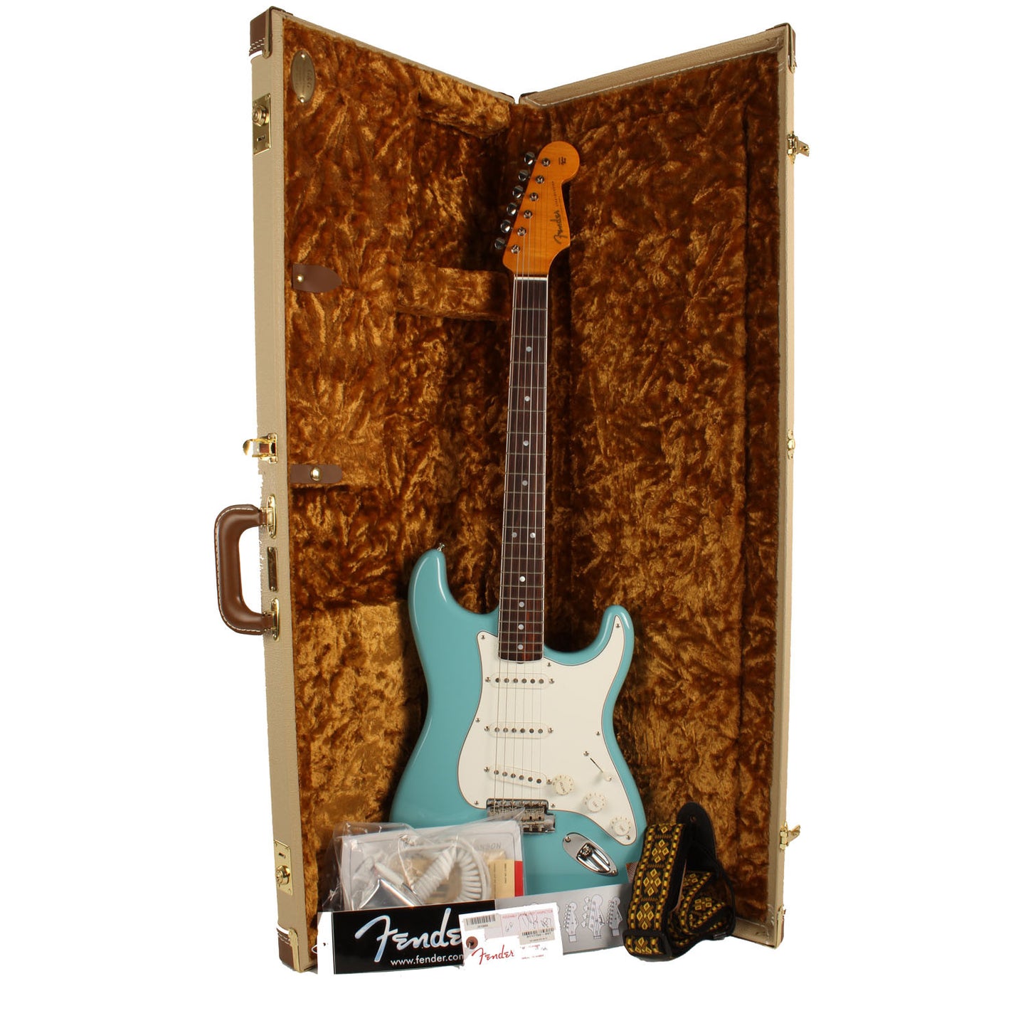 2016 Eric Johnson Stratocaster Rosewood in Tropical Turquoise