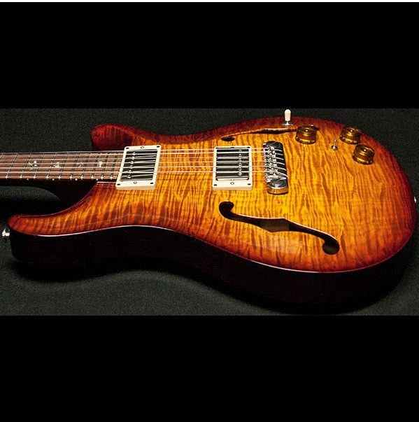 1999 PRS HOLLOWBODY II 10 TOP PIEZO VIOLIN AMBER SUNBURST – Garrett Park  Guitars