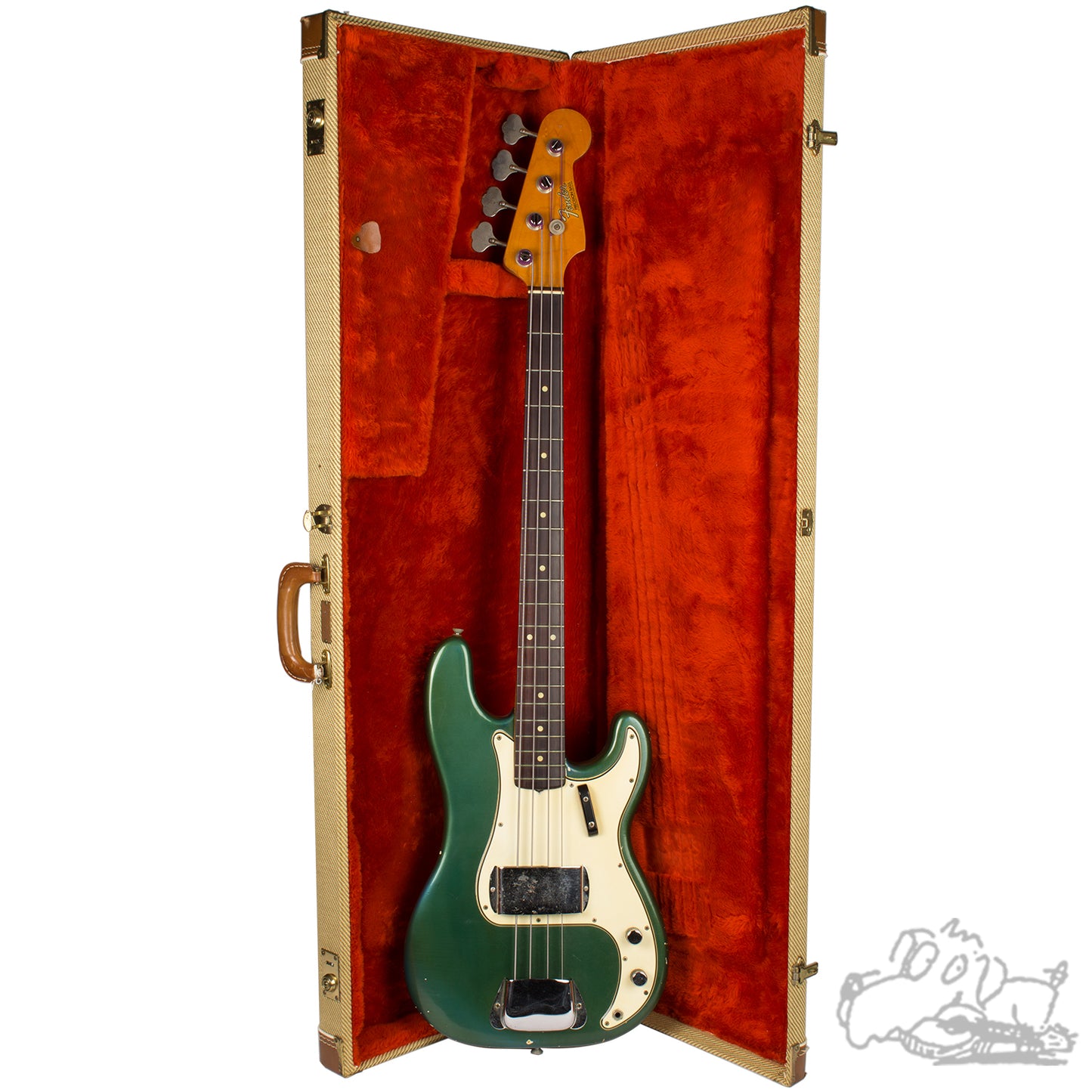 1965 Lake Placid Blue Fender Precision Bass