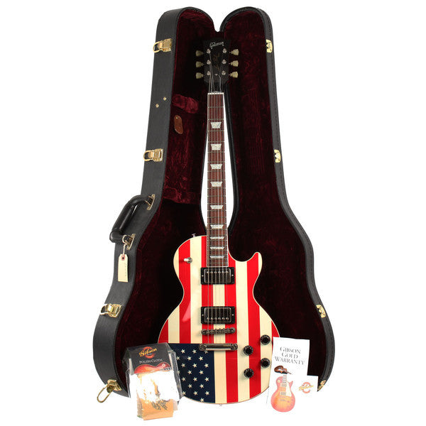 2001 Gibson September 11th Tribute Flag Les Paul - Garrett Park Guitars
 - 9