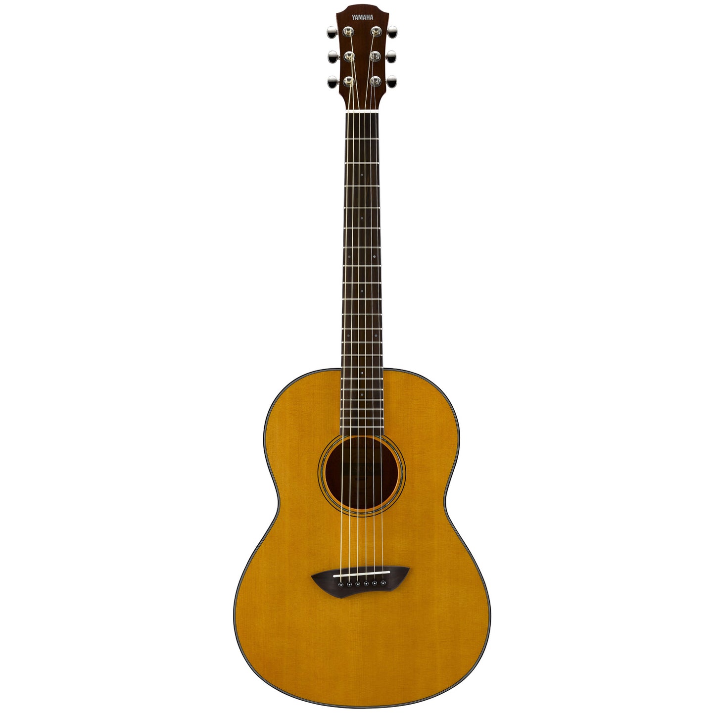 Yamaha CSF1M Vintage Natural Parlor Guitar, Mahogany Back and Sides, Solid Spruce Top