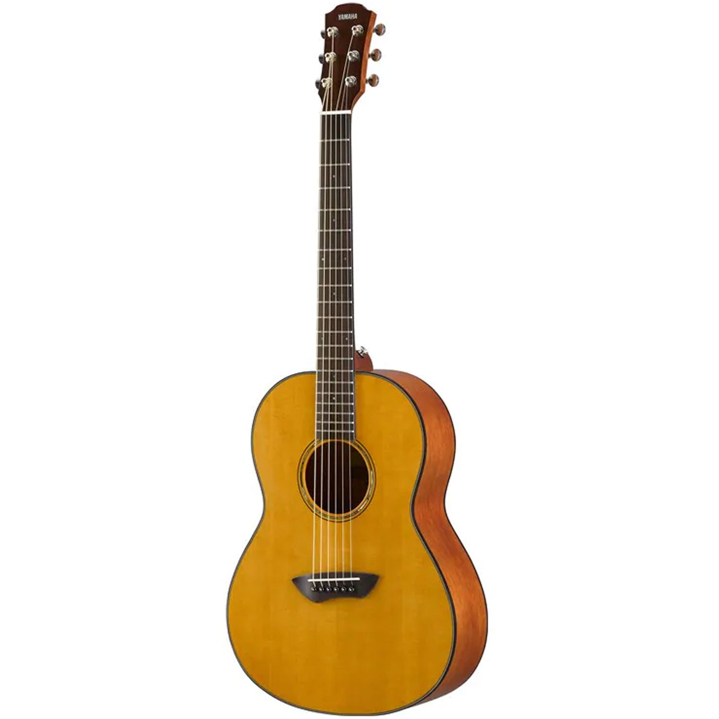 Yamaha CSF1M Vintage Natural Parlor Guitar, Mahogany Back and Sides, Solid Spruce Top