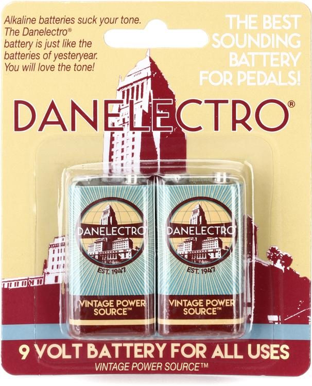 Danelectro 9volt Batteries - Two Pack