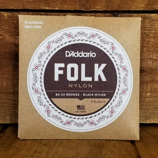 D'Addario EJ34 Folk Acoustic Strings