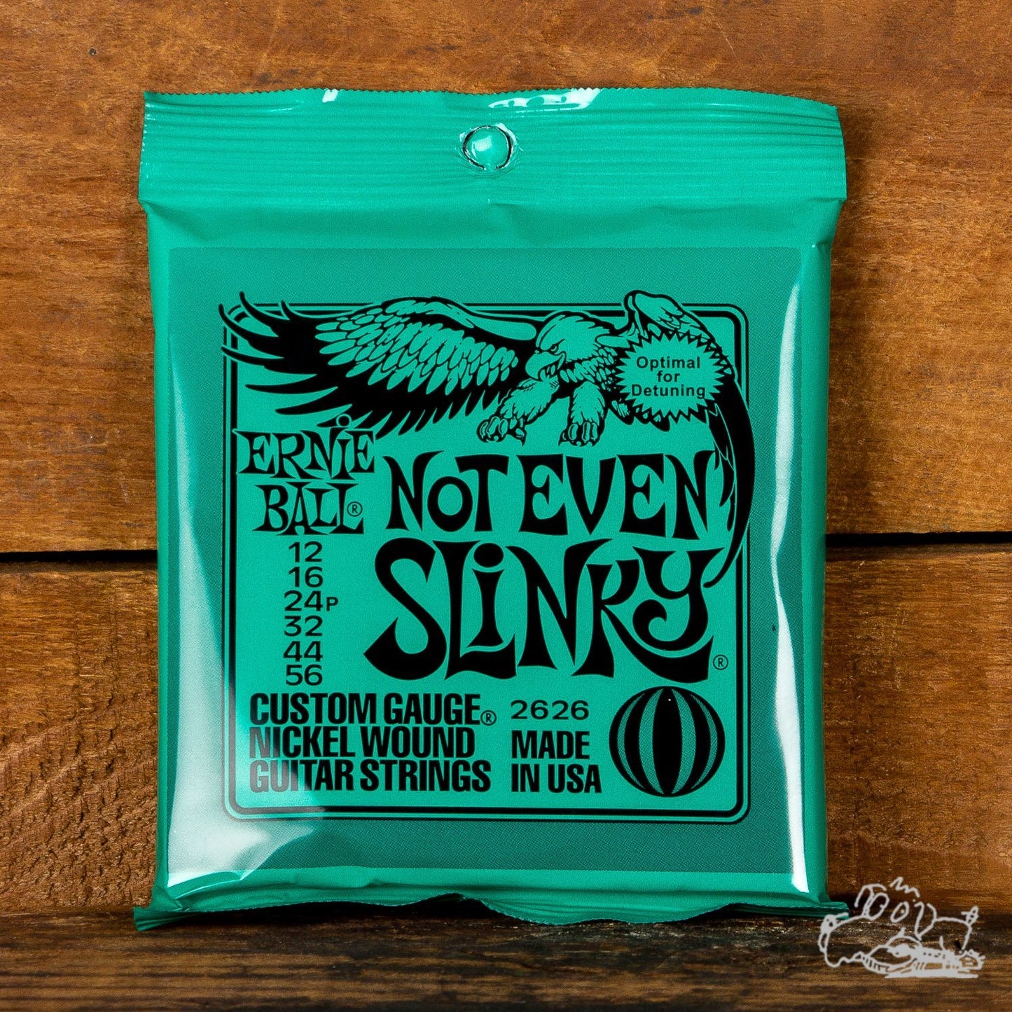 Ernie Ball Not Even Slinky Electric Guitar Strings 12-56