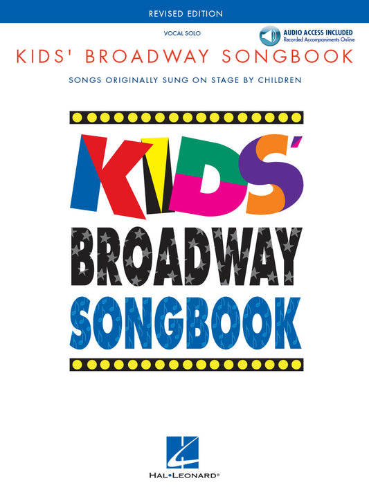 Hal Leonard Kid's Broadway Songbook